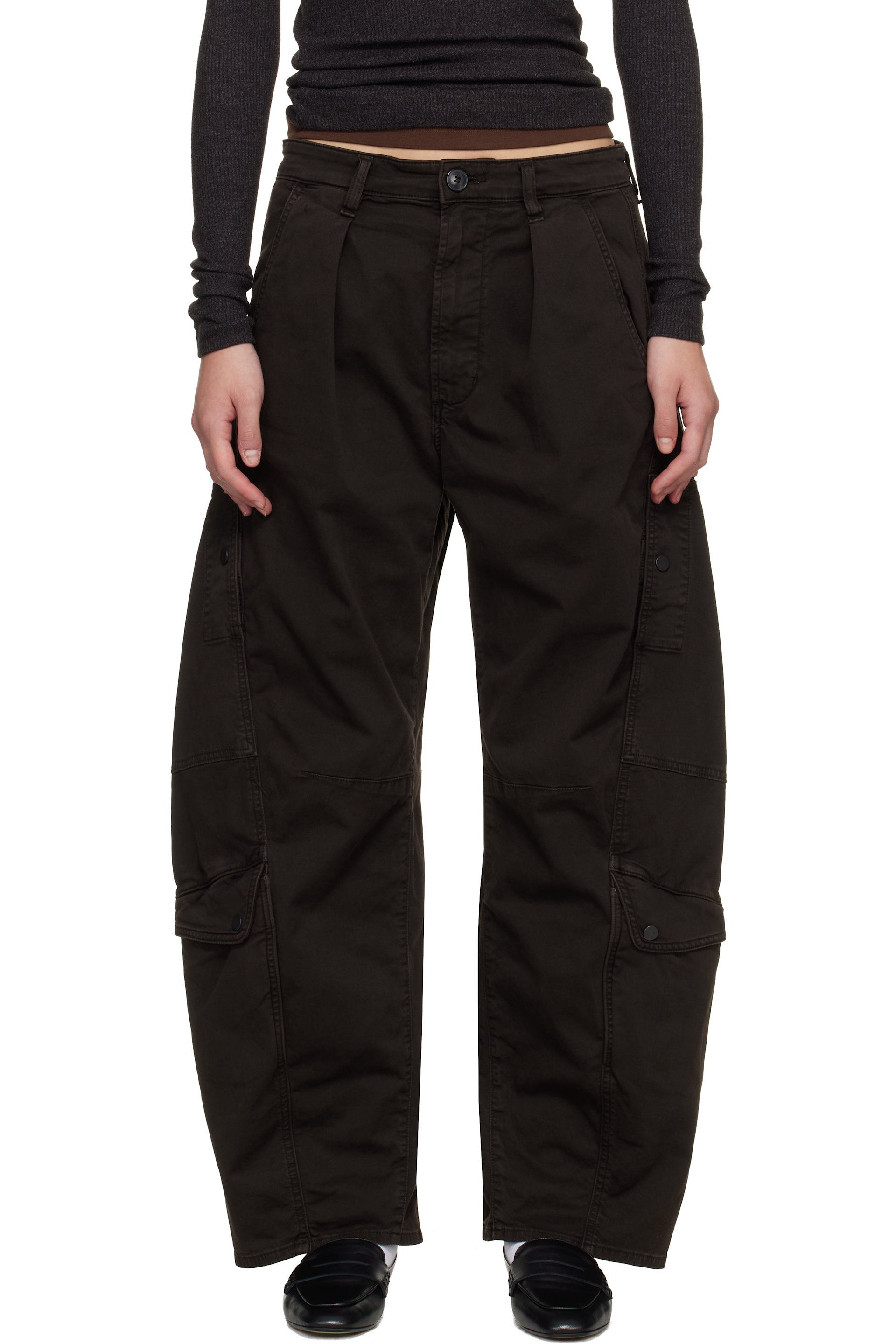 Citizens of Humanity - Pantalon parachute brun - HUMANITY
