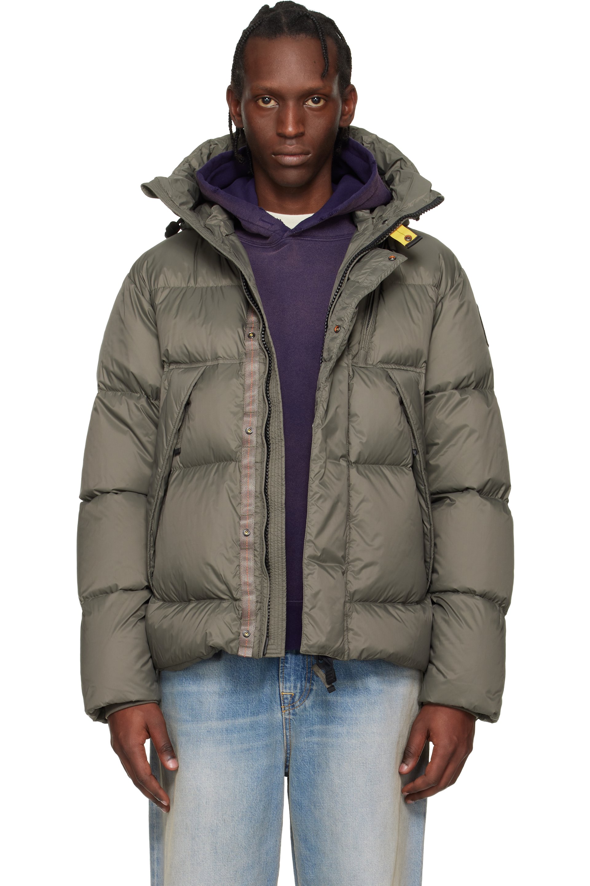 Parajumpers - Gray Cloud Hooded Down Jacket
