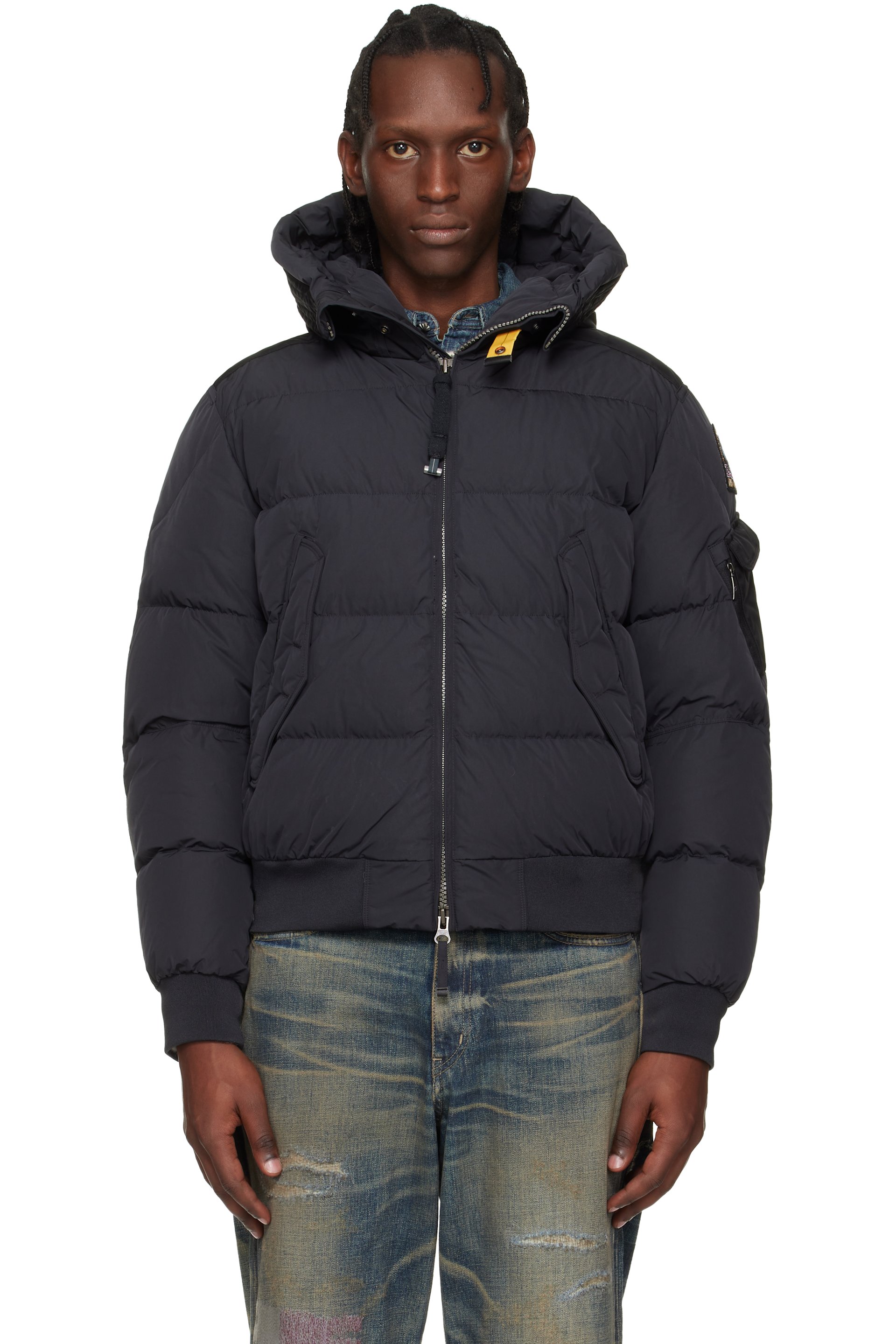 Parajumpers - Black Wilmont Hooded Down Jacket