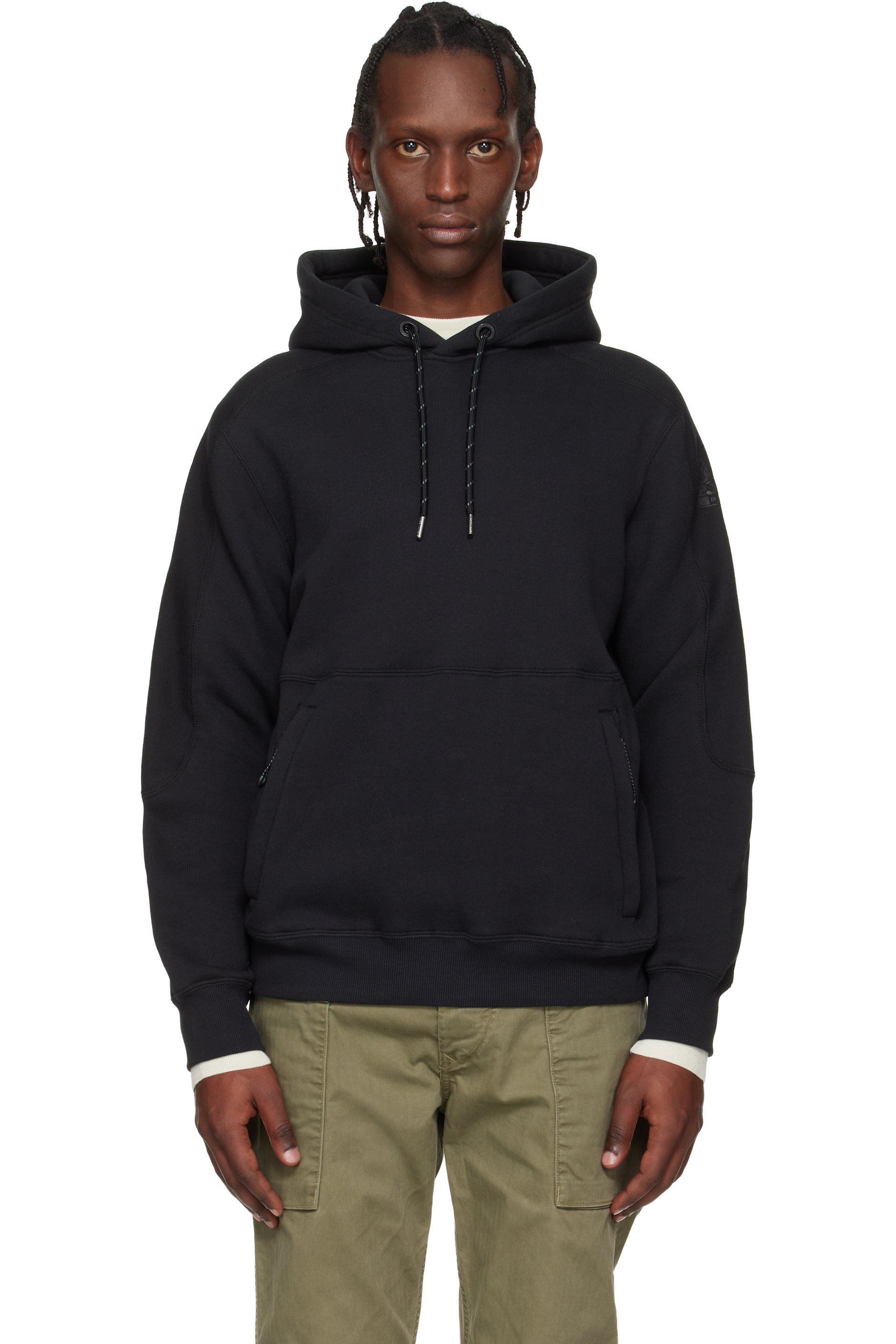 Parajumpers - Black Elijah Fleece Hoodie