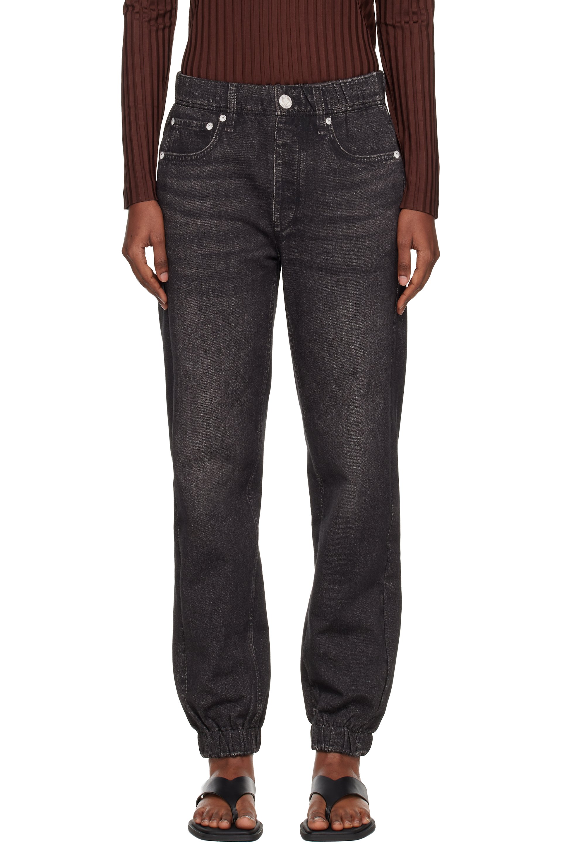 rag & bone - Black rb Miramar Jogger Jeans
