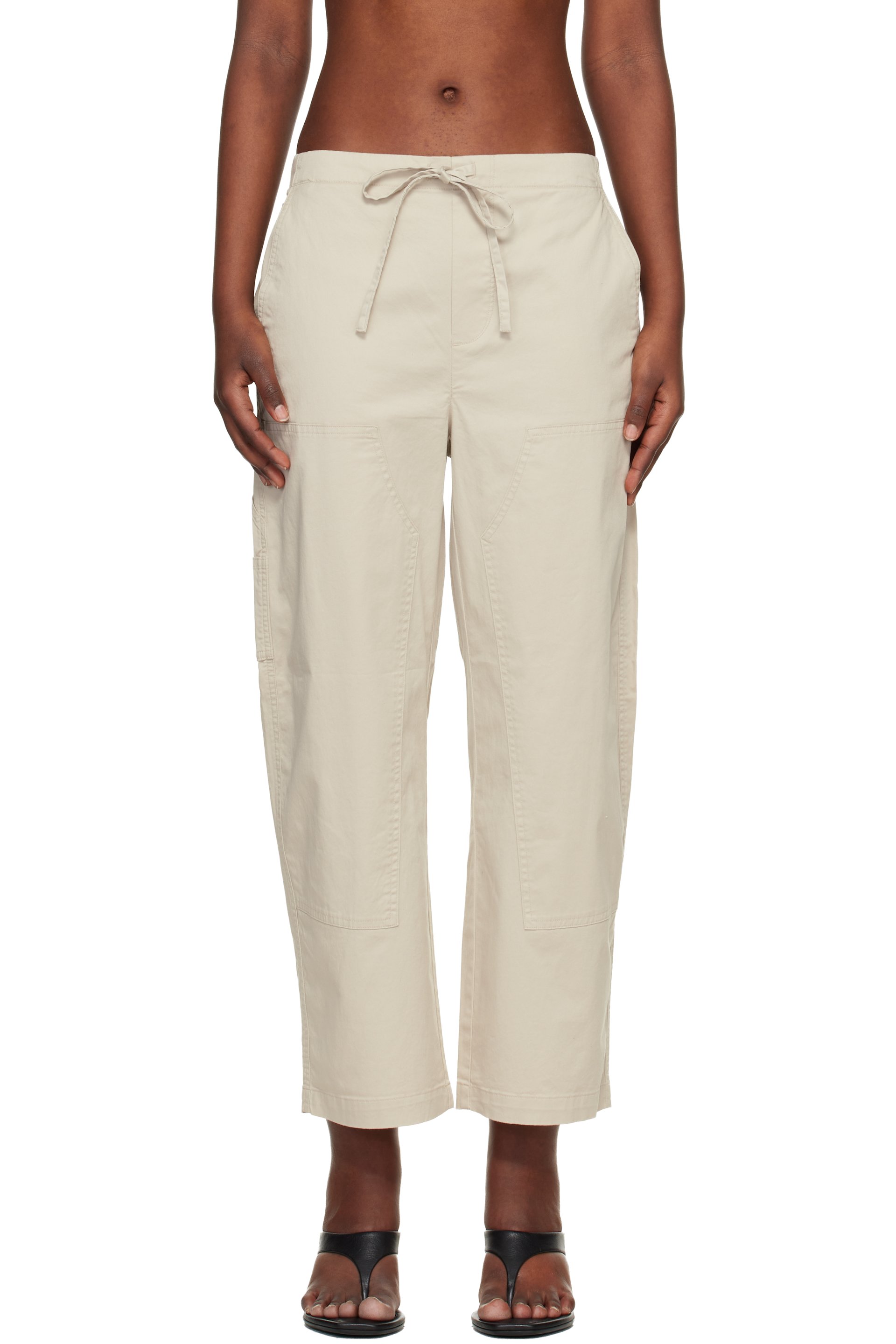 rag & bone - Off-White Jolie Carpenter Lounge Pants