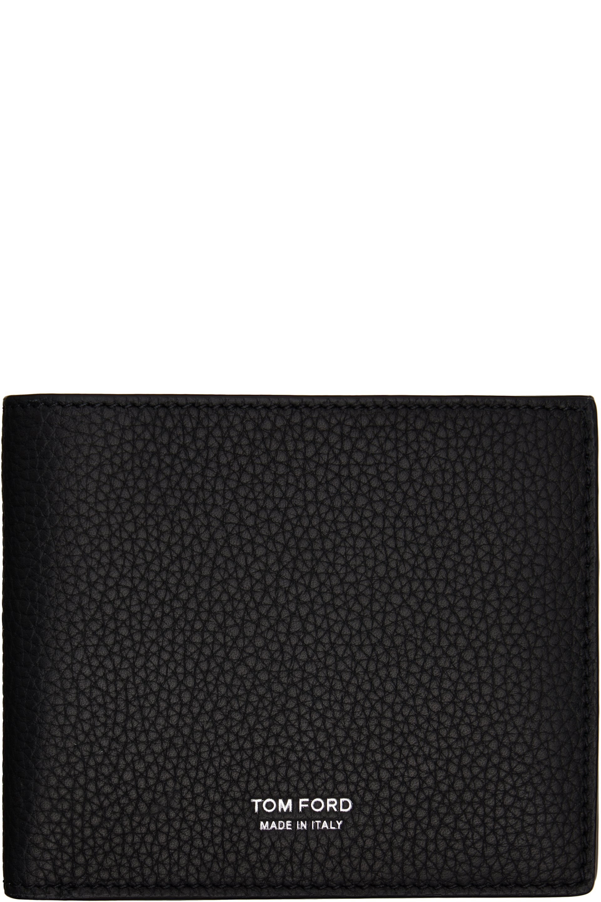 TOM FORD - Black T Line Classic Bifold Wallet