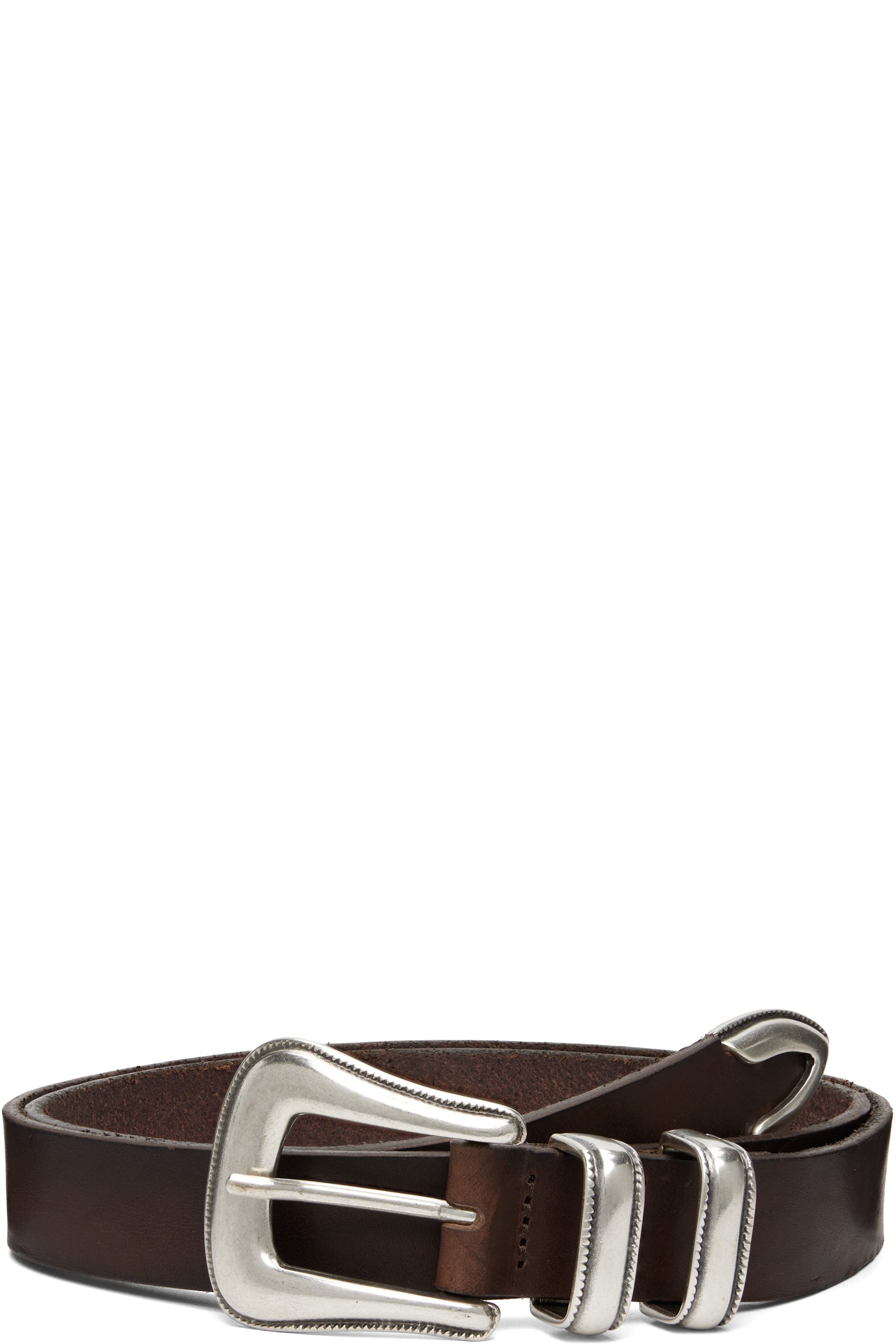Nudie Jeans - Brown 'Western Silver' Belt