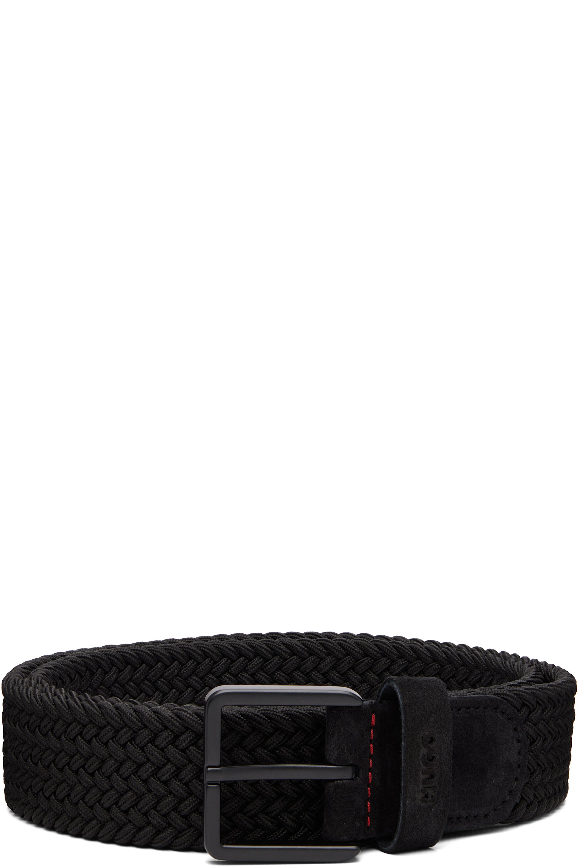 Hugo - Black Woven Belt