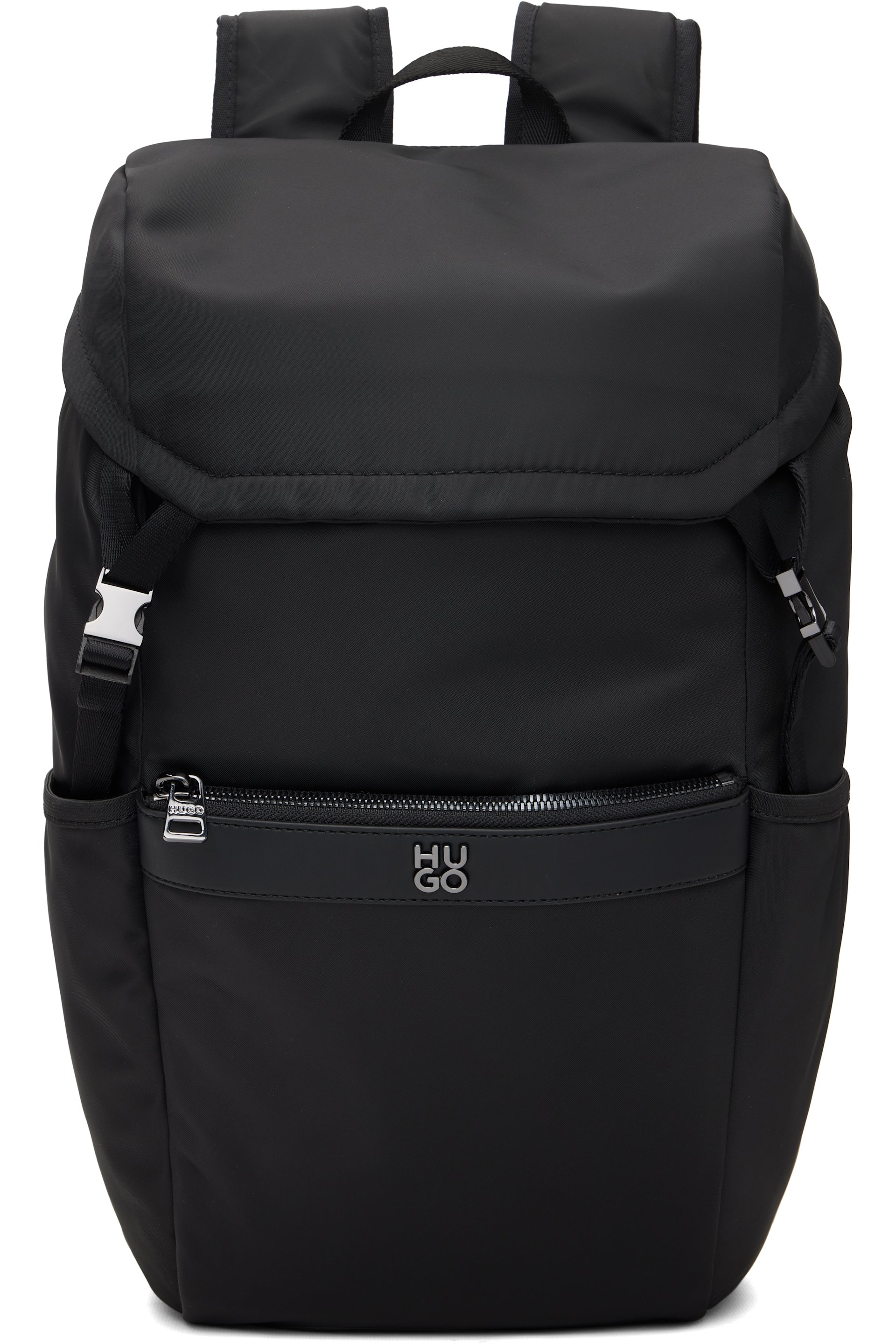Hugo - Black Twill Backpack