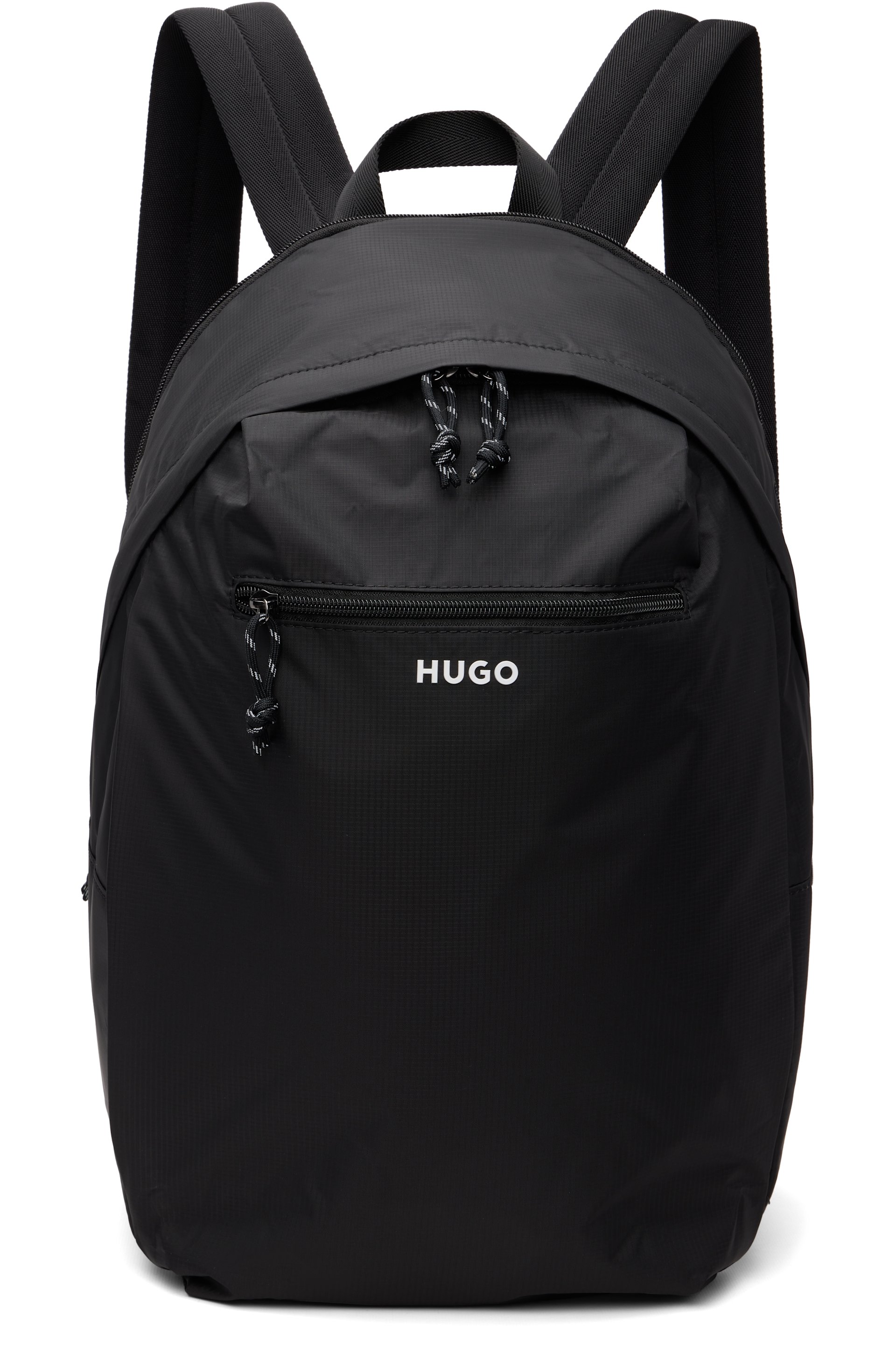 Hugo - Black Contrast Logo Backpack
