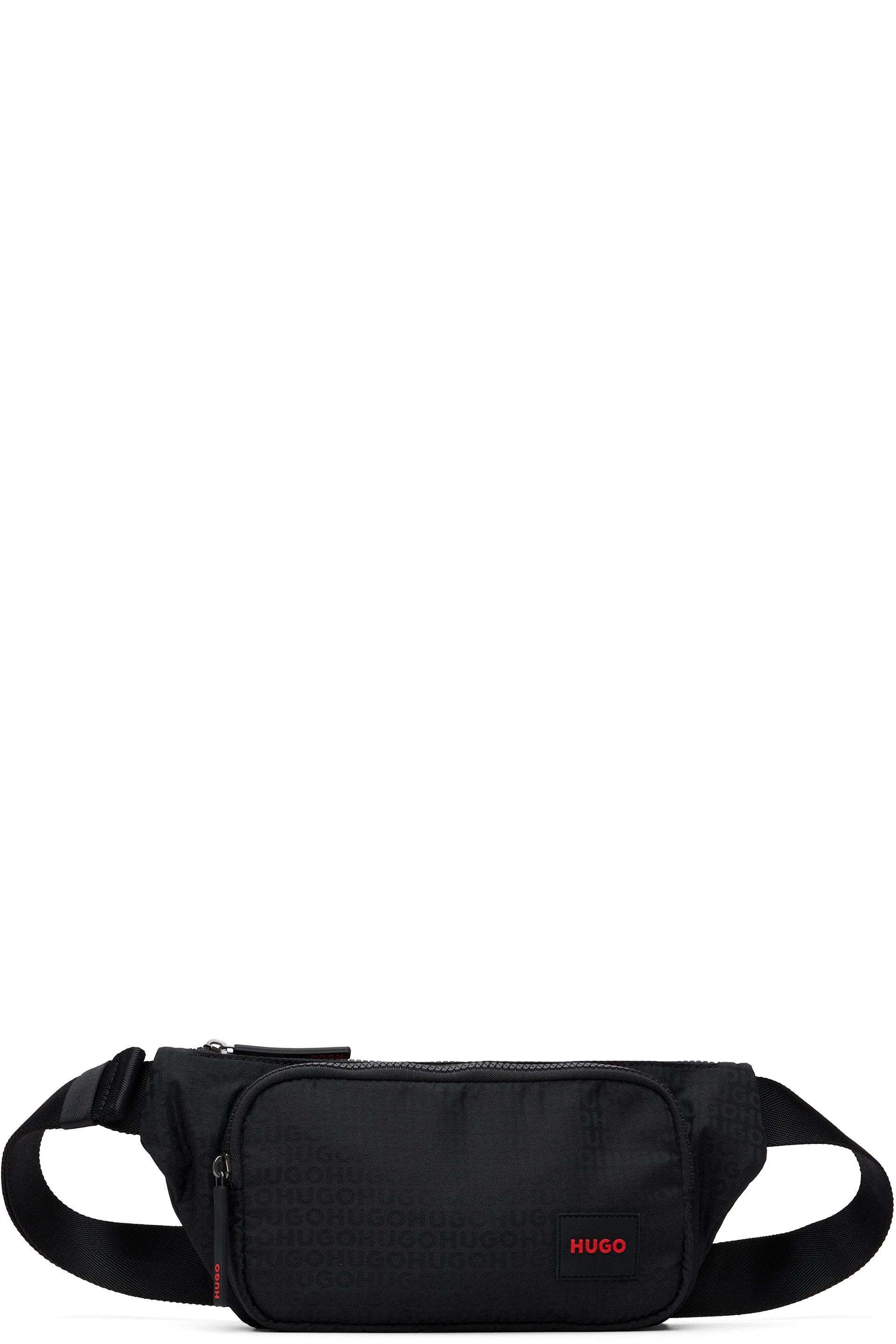 Hugo - Black Logo Belt Bag