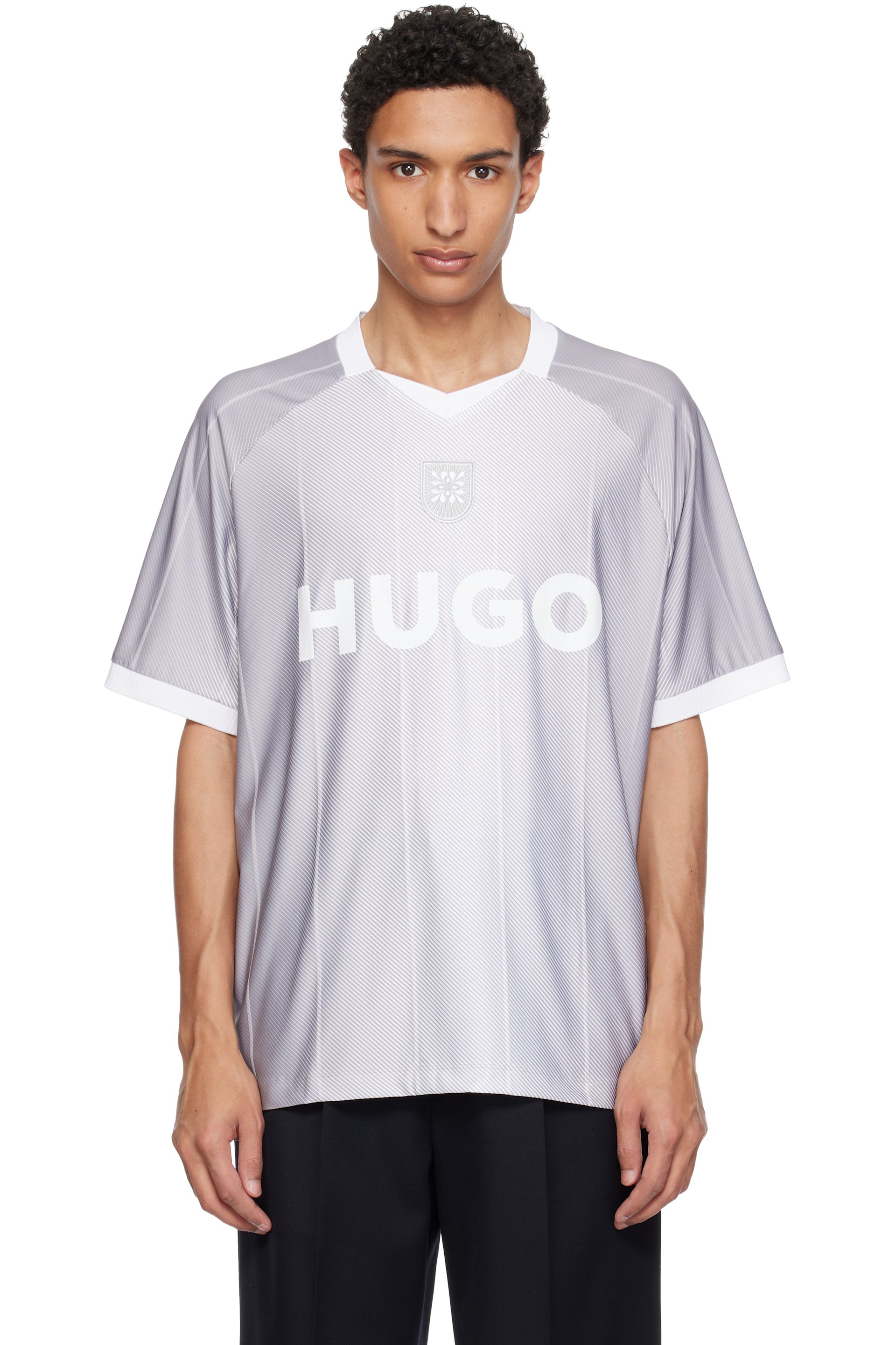Hugo - グレー Tシャツ