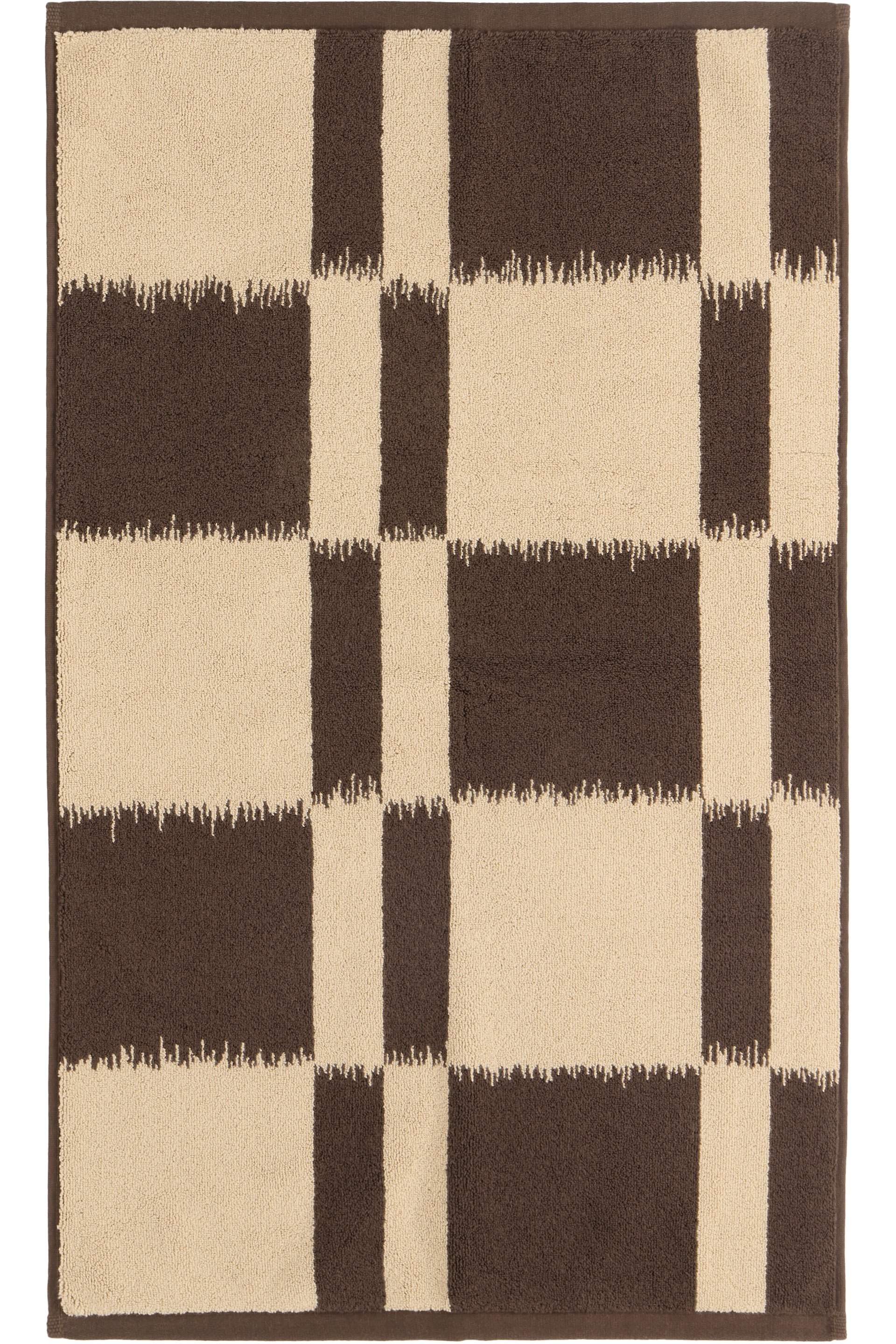 Autumn Sonata - Brown & Beige Karin Bath Mat
