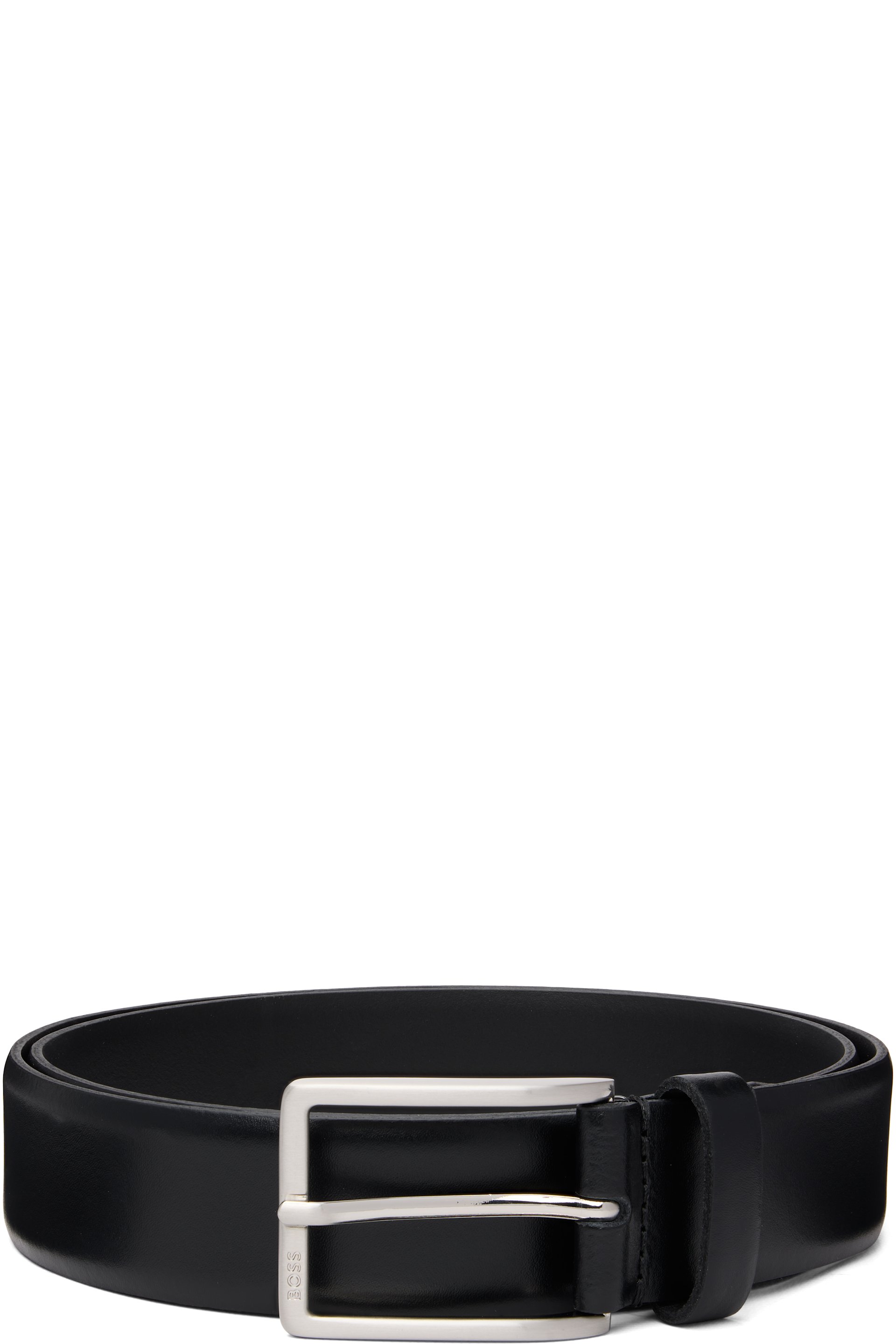 Boss - Ceinture noire en cuir italien
