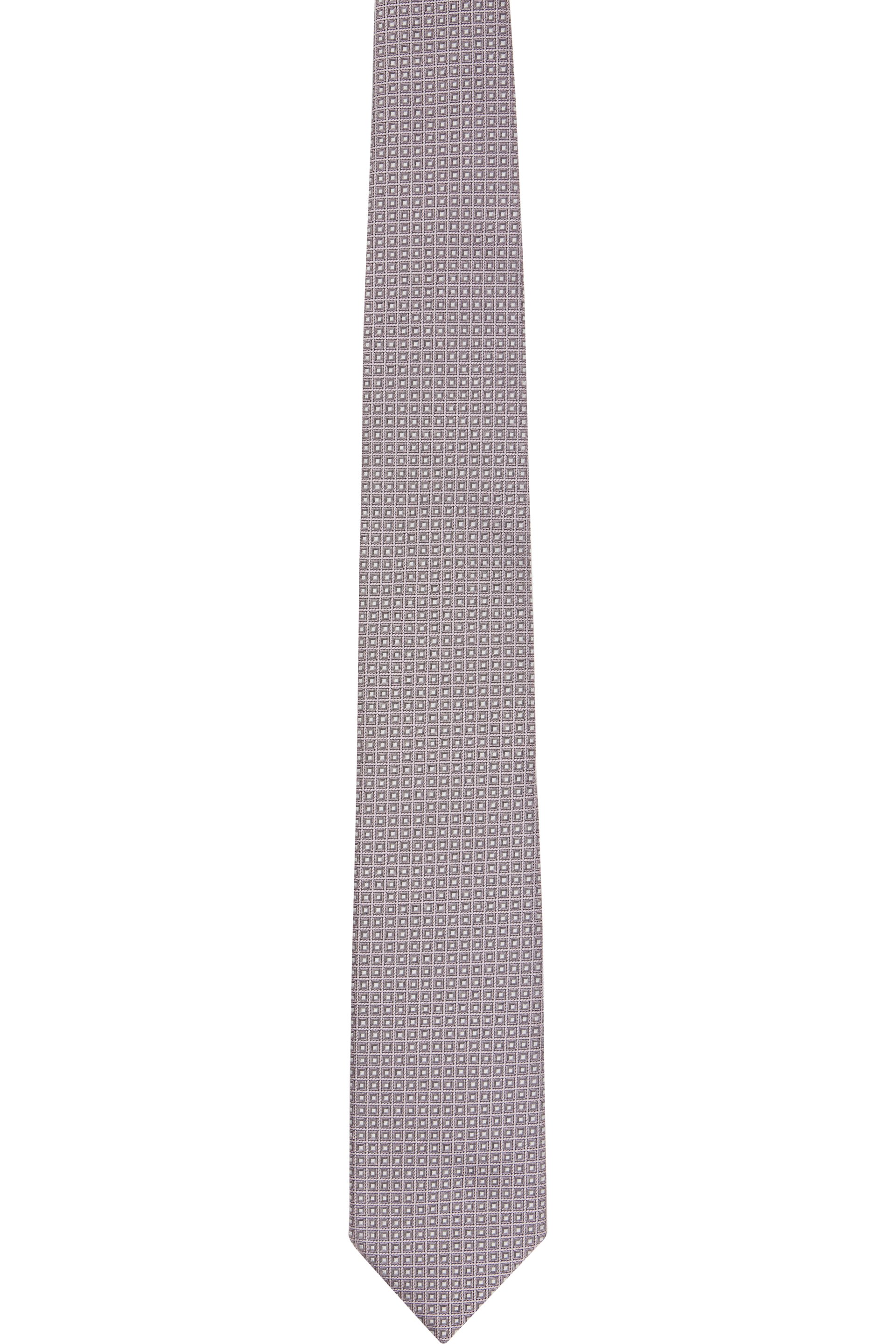 BOSS - Purple Jacquard-Pattern Tie