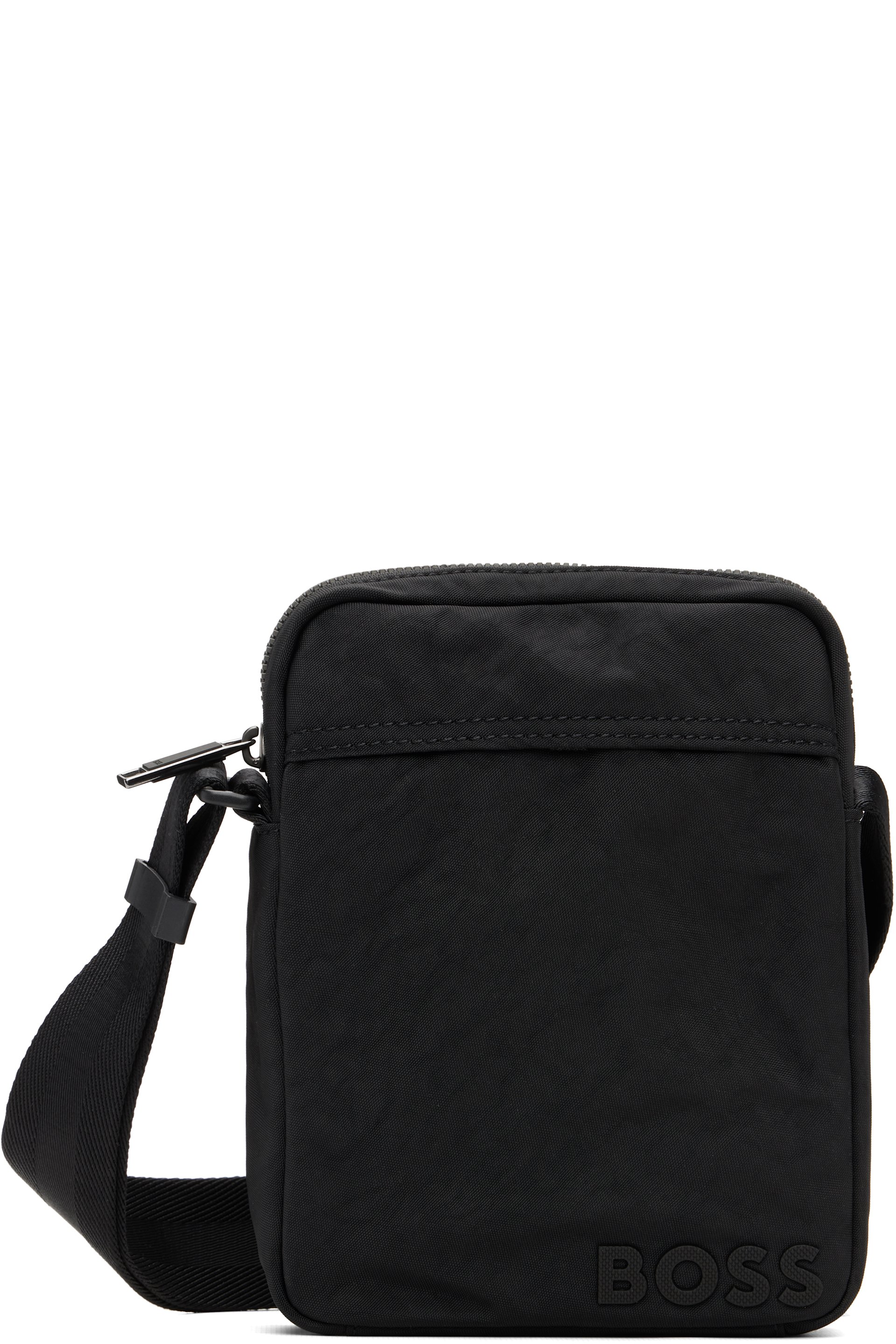 Boss - Sac noir à logo contrecollé