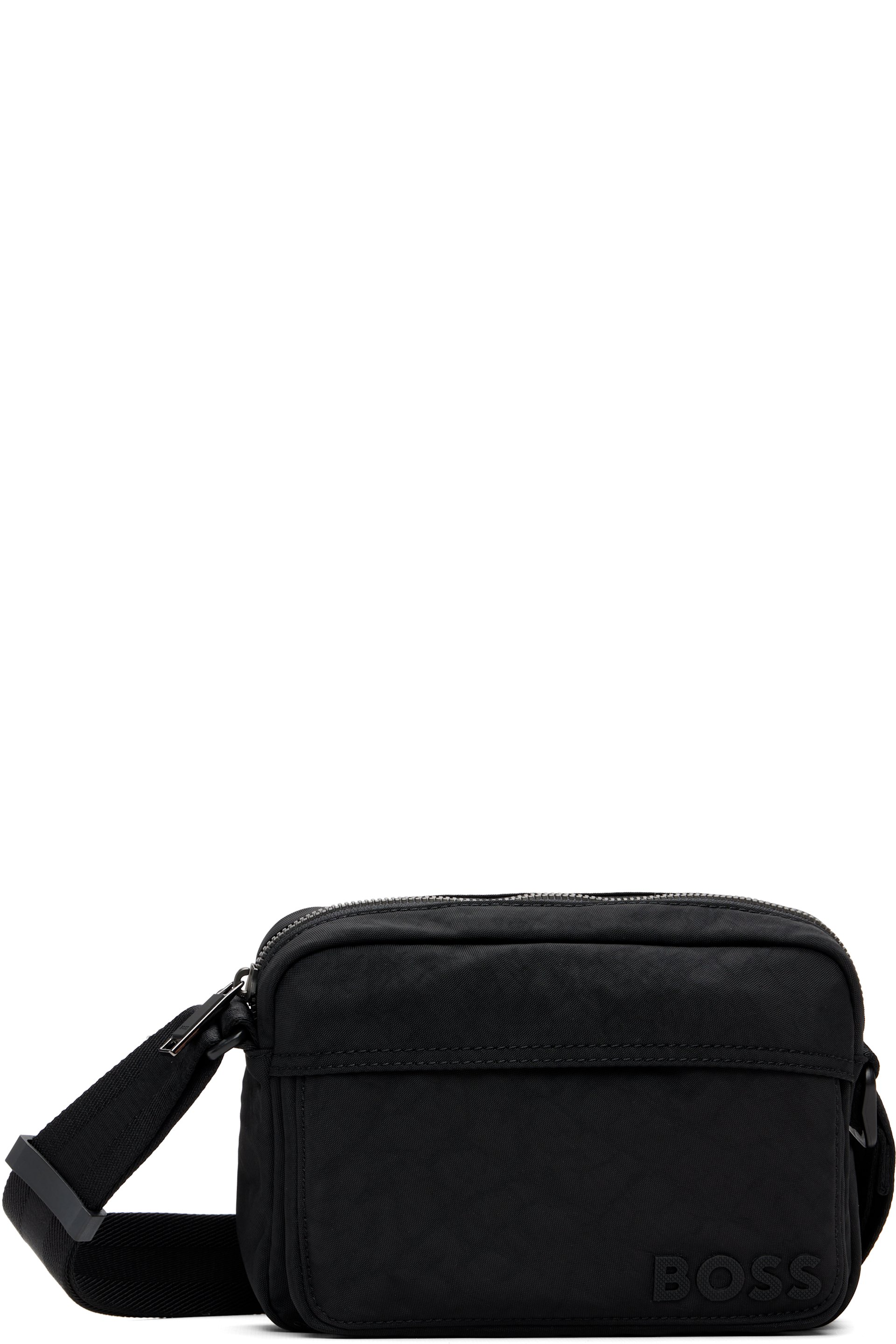 Boss - Sac à bandoulière noir en canevas