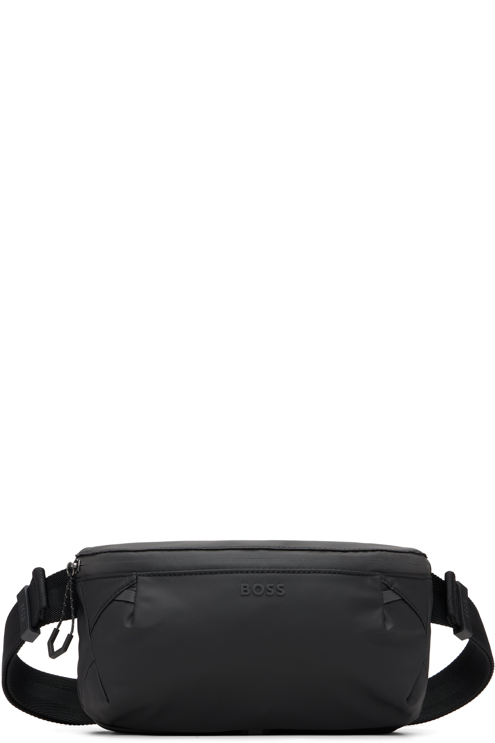 BOSS - Black Reflective Trim Belt Bag