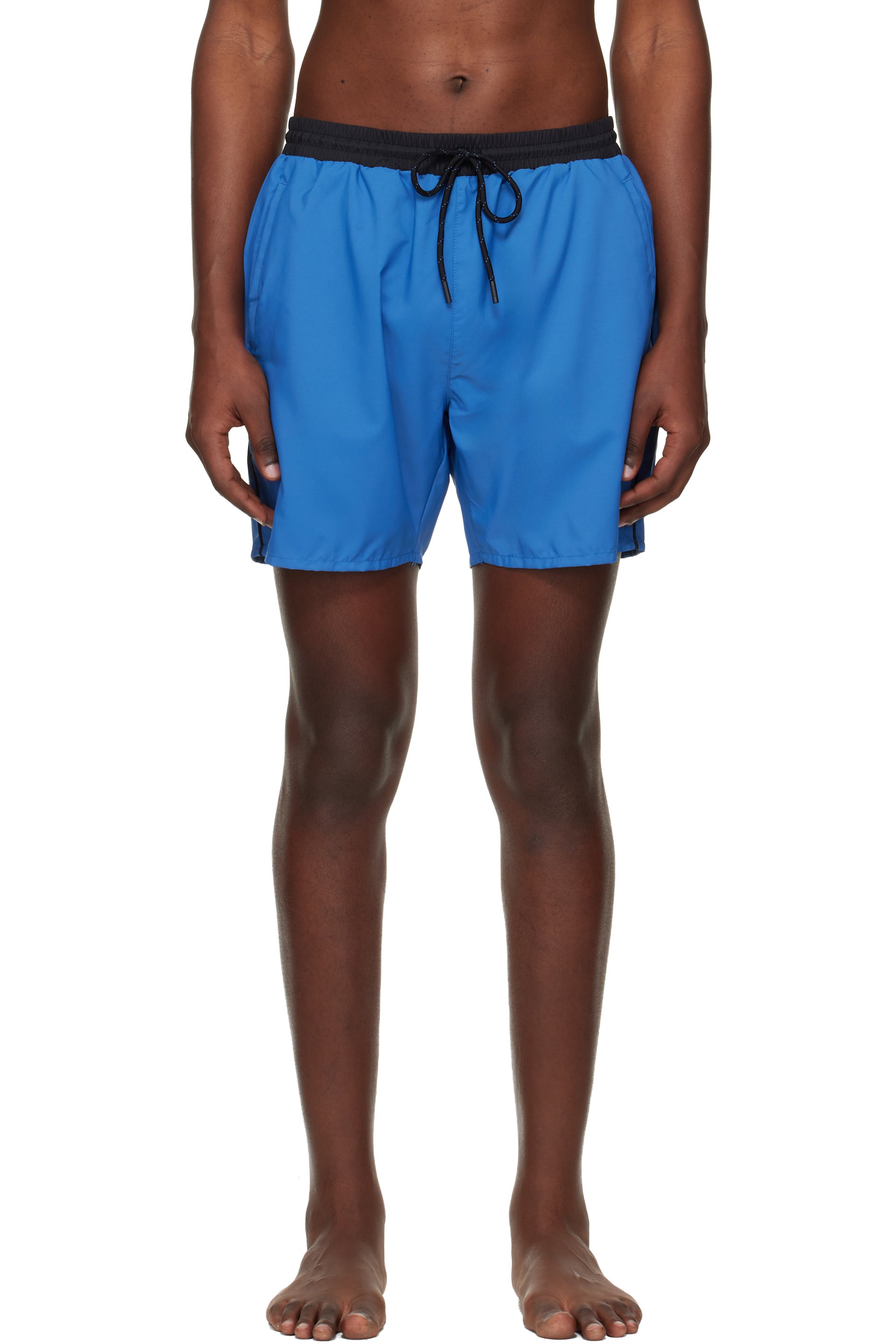 BOSS - Blue Quick-Dry Swim Shorts