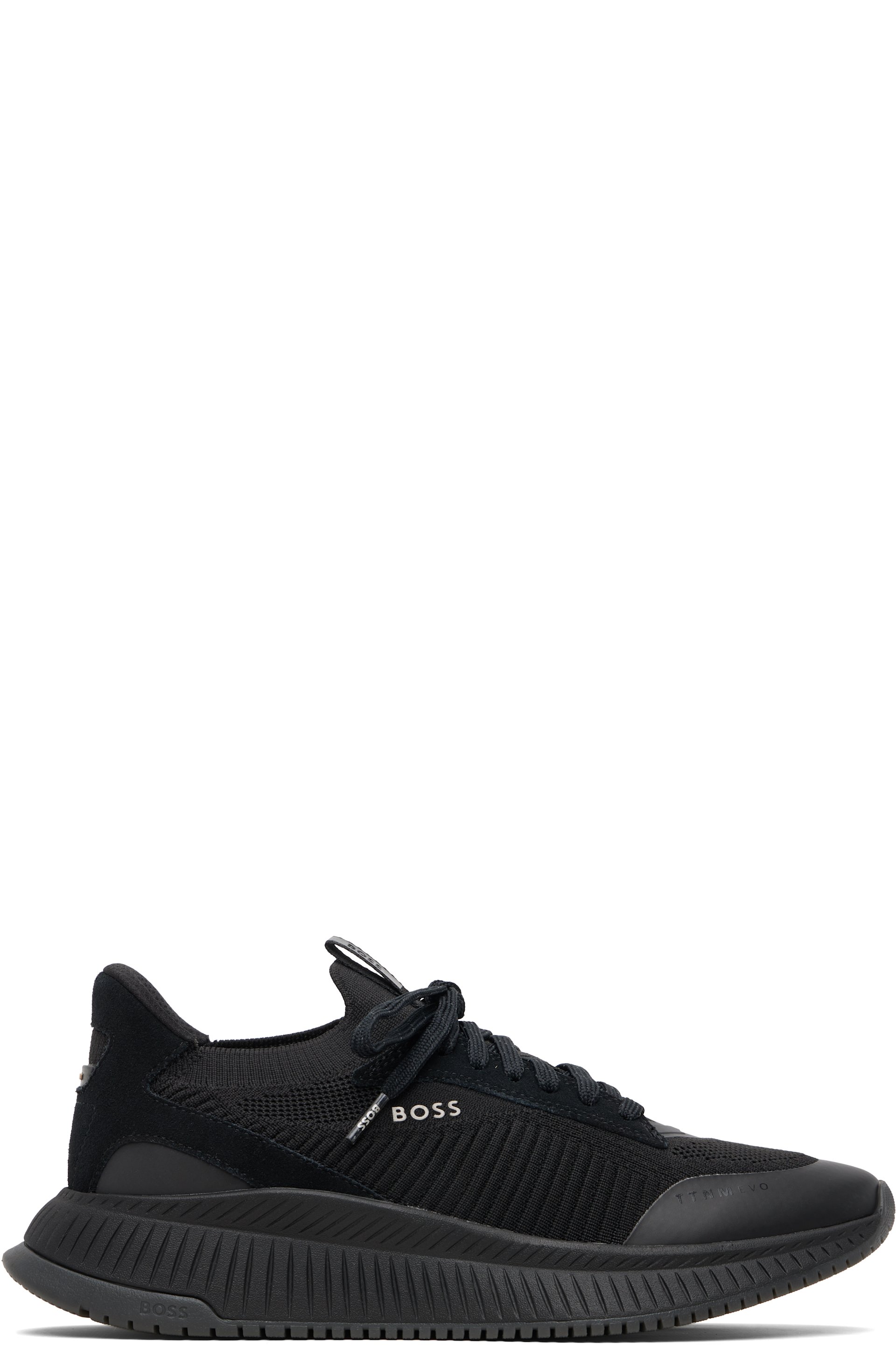 Boss - Baskets TTNM EVO noires en tricot