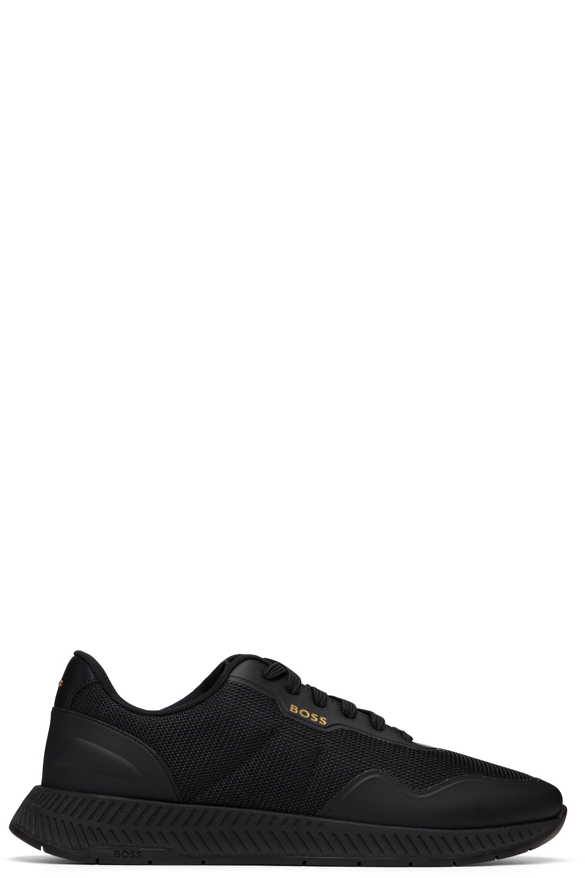Boss - Baskets TTNM noires en filet