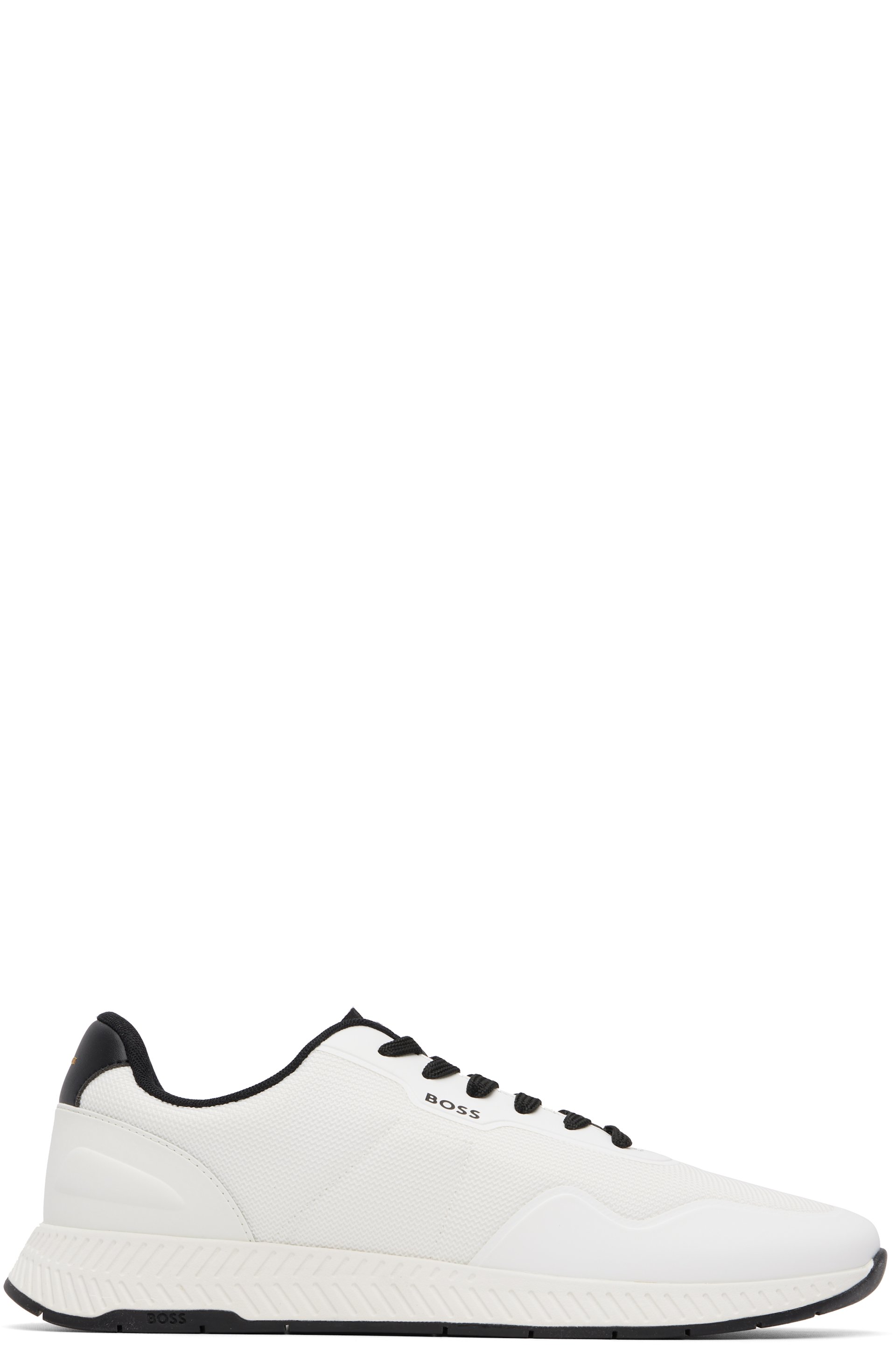 Boss - Baskets TTNM blanches en filet
