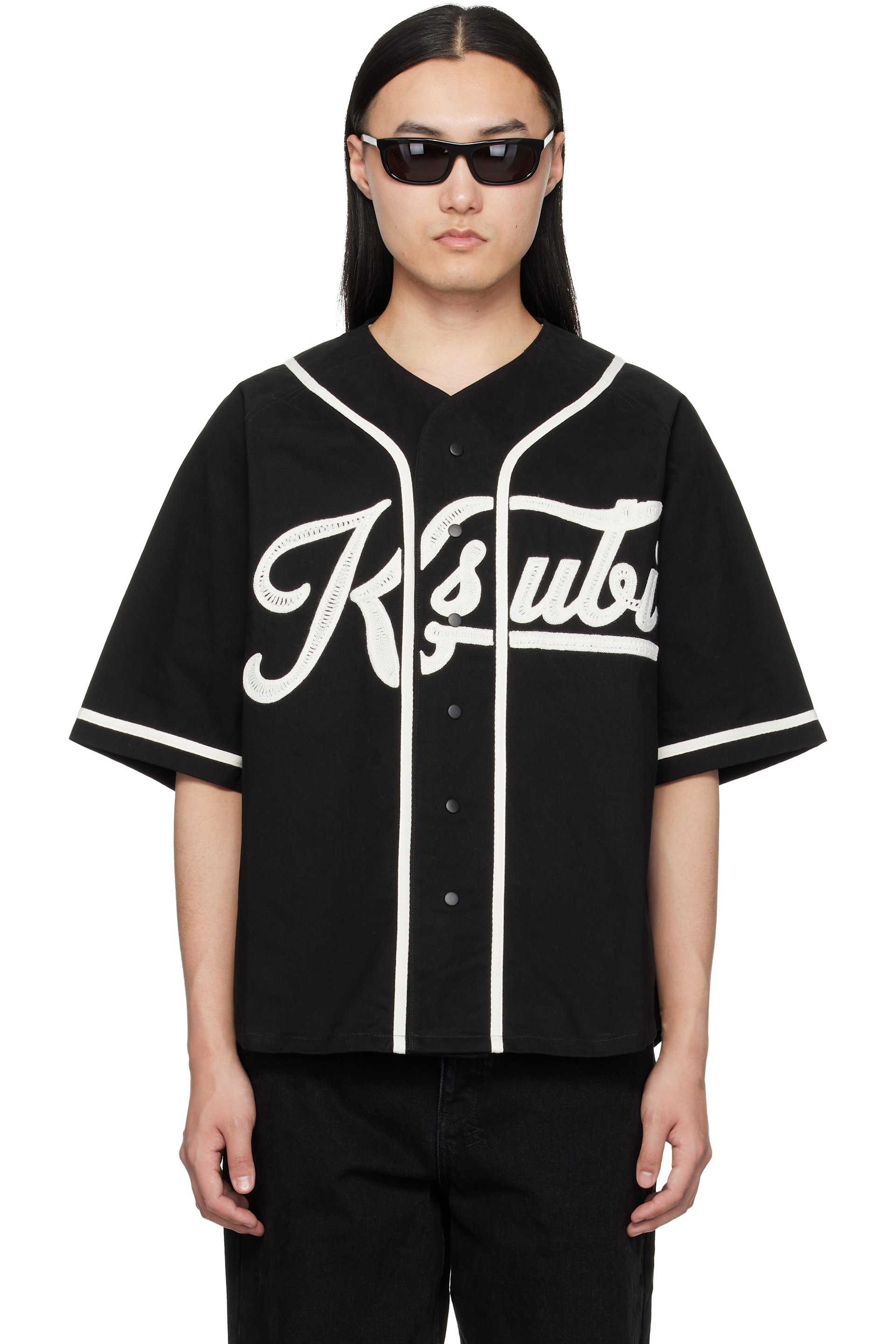 Ksubi - Black Outfield S/S Jersey Shirt