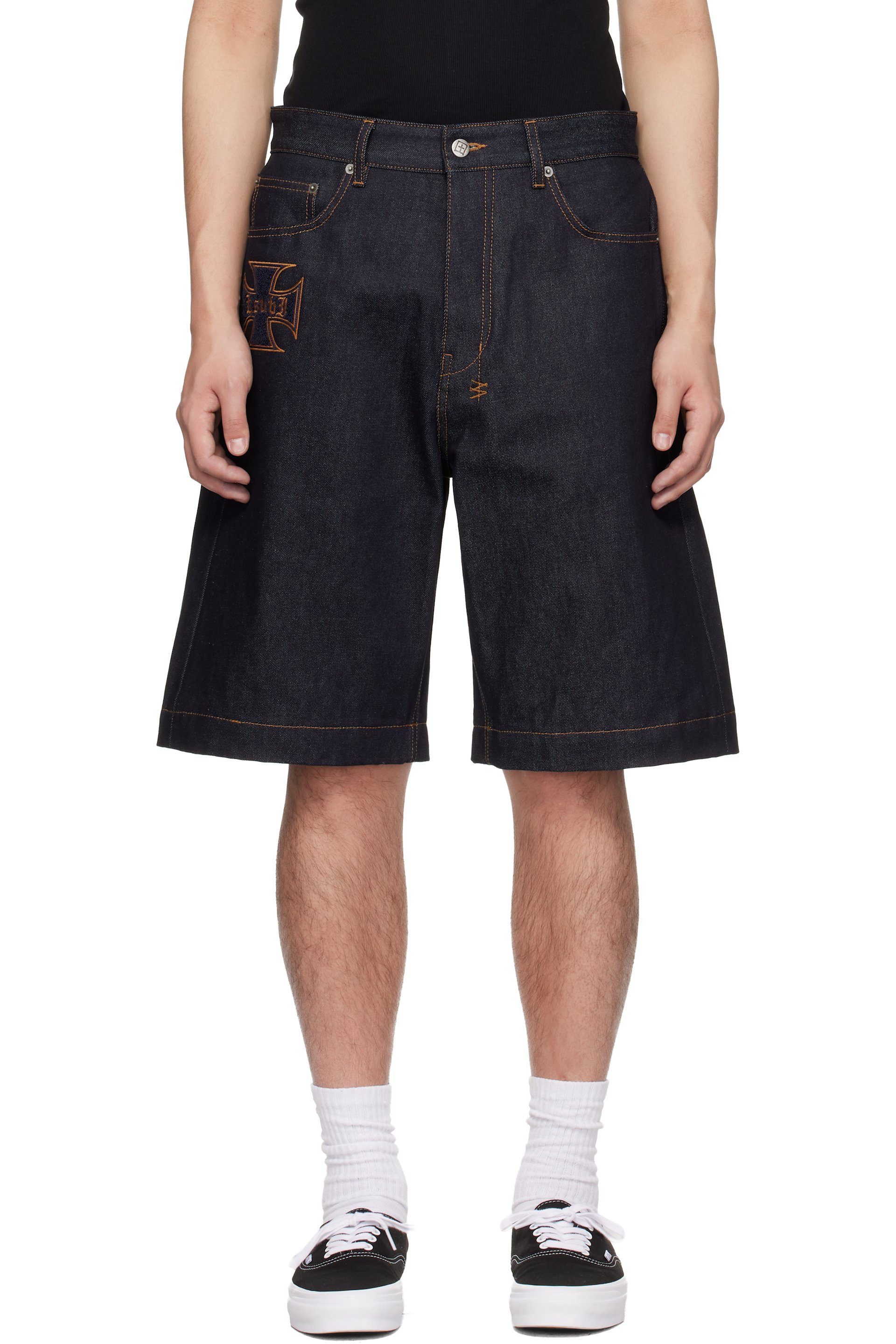 Ksubi - Blue MAXX Raw Idols Denim Shorts