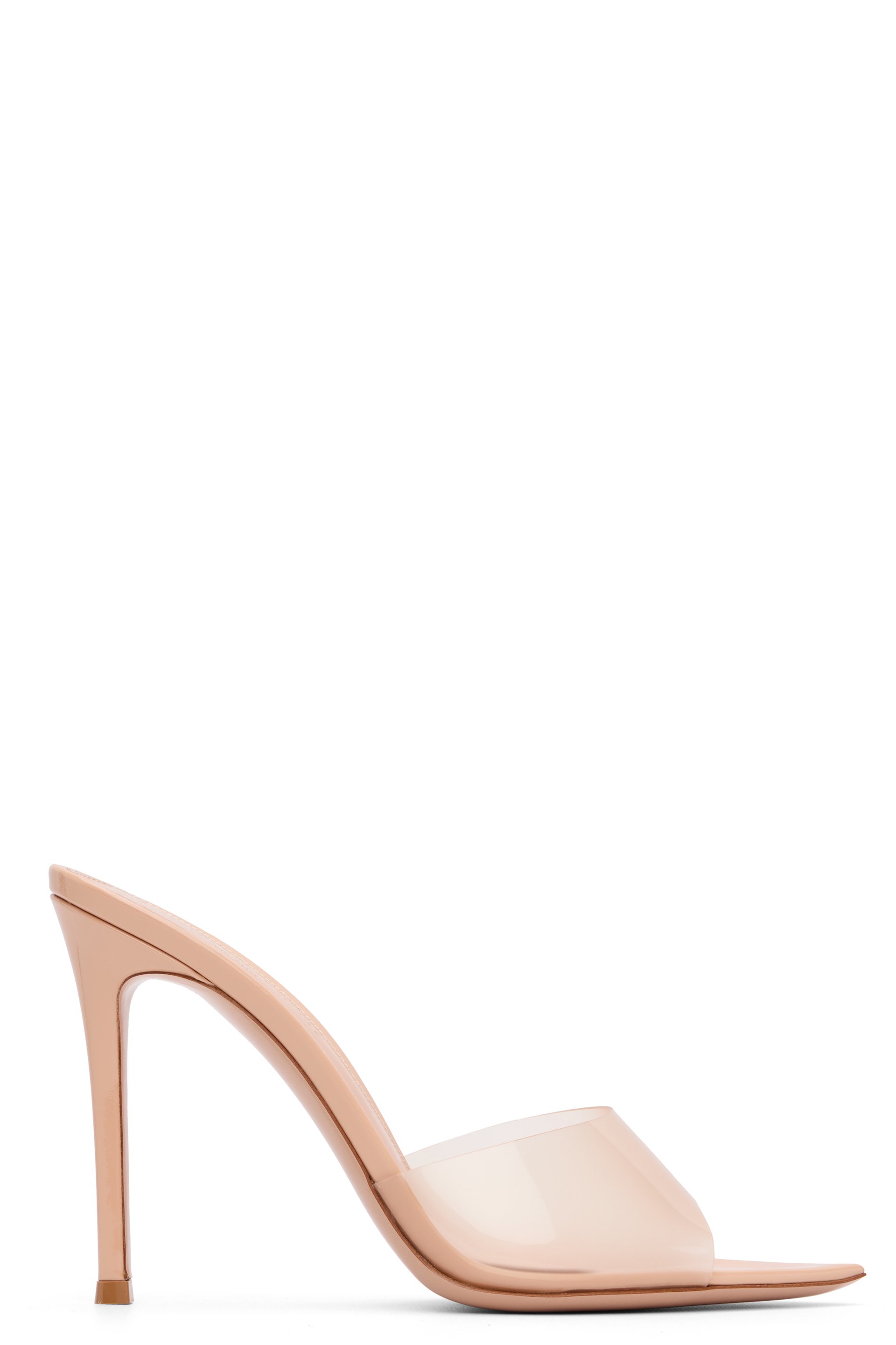 Gianvito Rossi - Sandales à talon Elle beiges