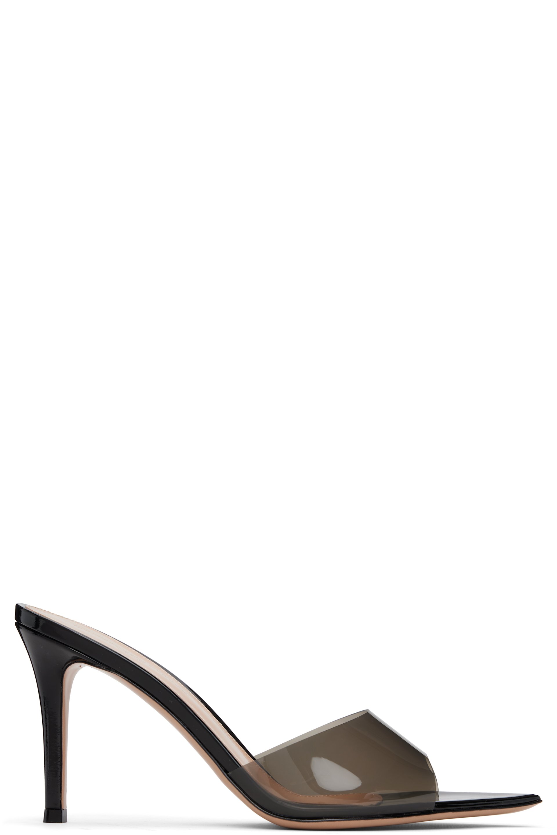 Gianvito Rossi - Sandales à talon Elle 85 noires
