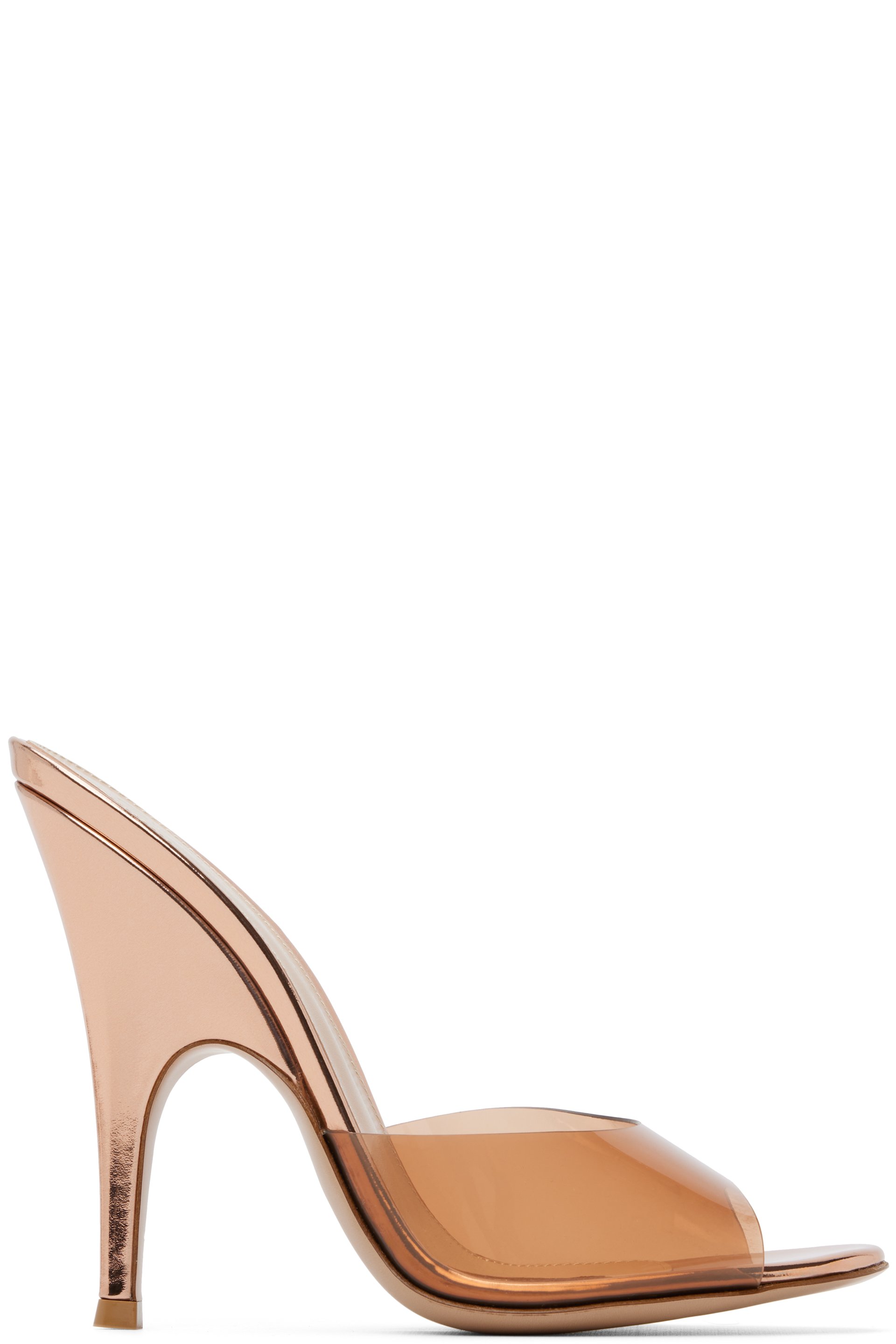 Gianvito Rossi - Sandales à talon de style mule Sofia roses