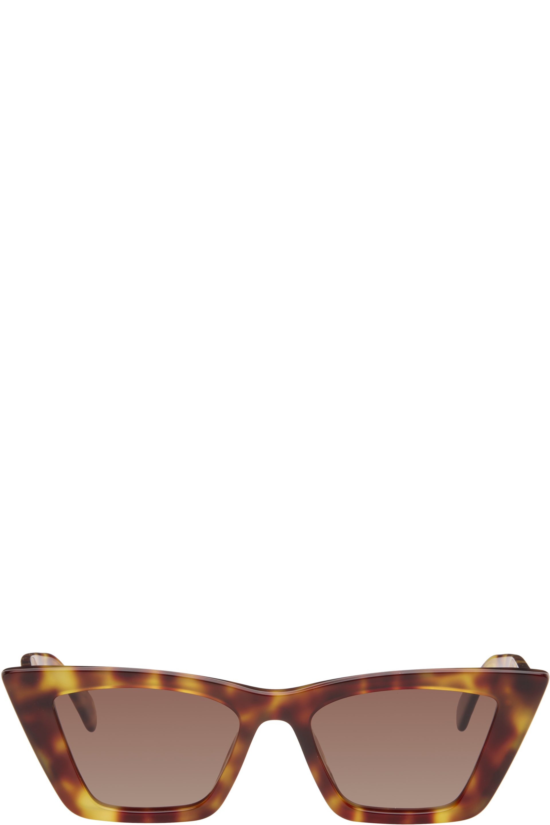 ANINE BING - Lunettes de soleil Lillie brunes