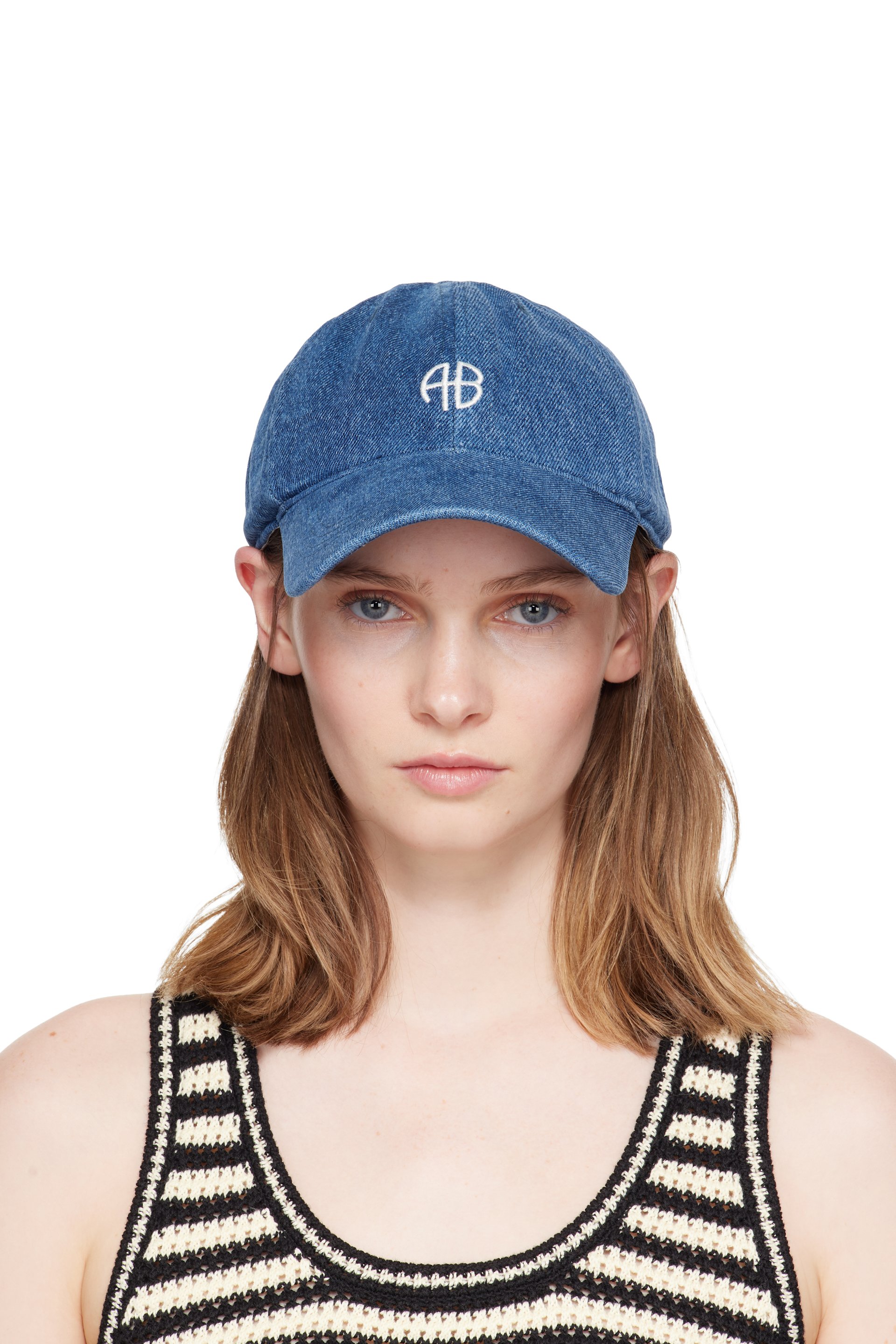 ANINE BING - Blue Jeremy Baseball Cap