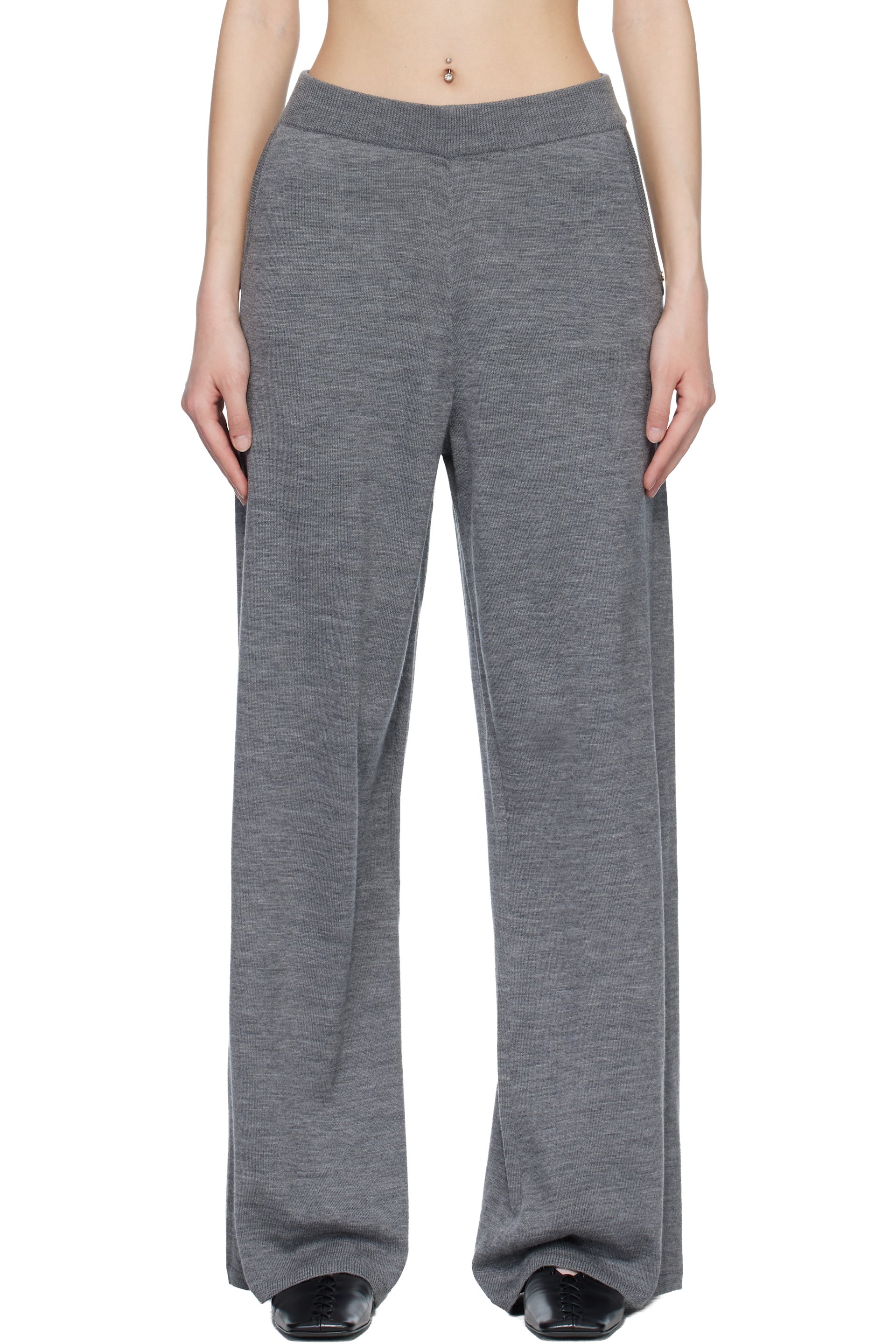 ANINE BING - Gray Adley Lounge Pants