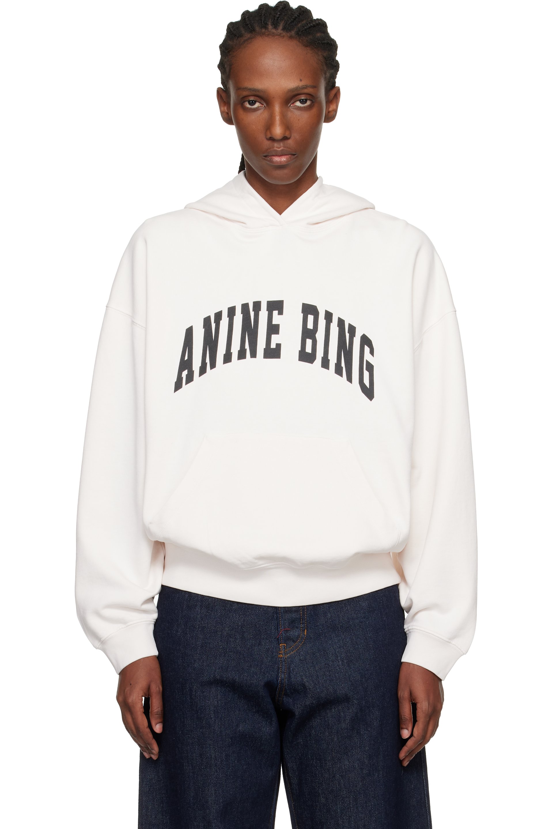 ANINE BING - ピンク Harvey フーディ