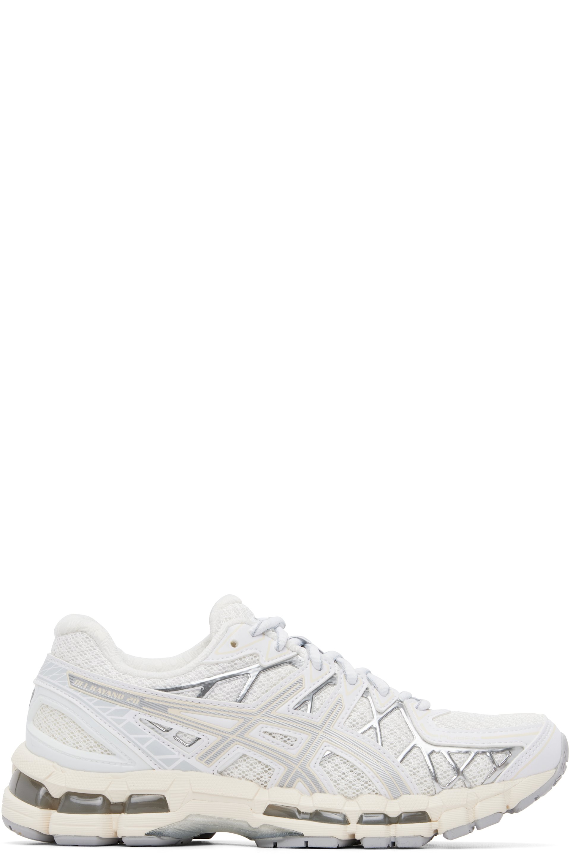 ASICS - 白色 Gel-Kayano 20 运动鞋