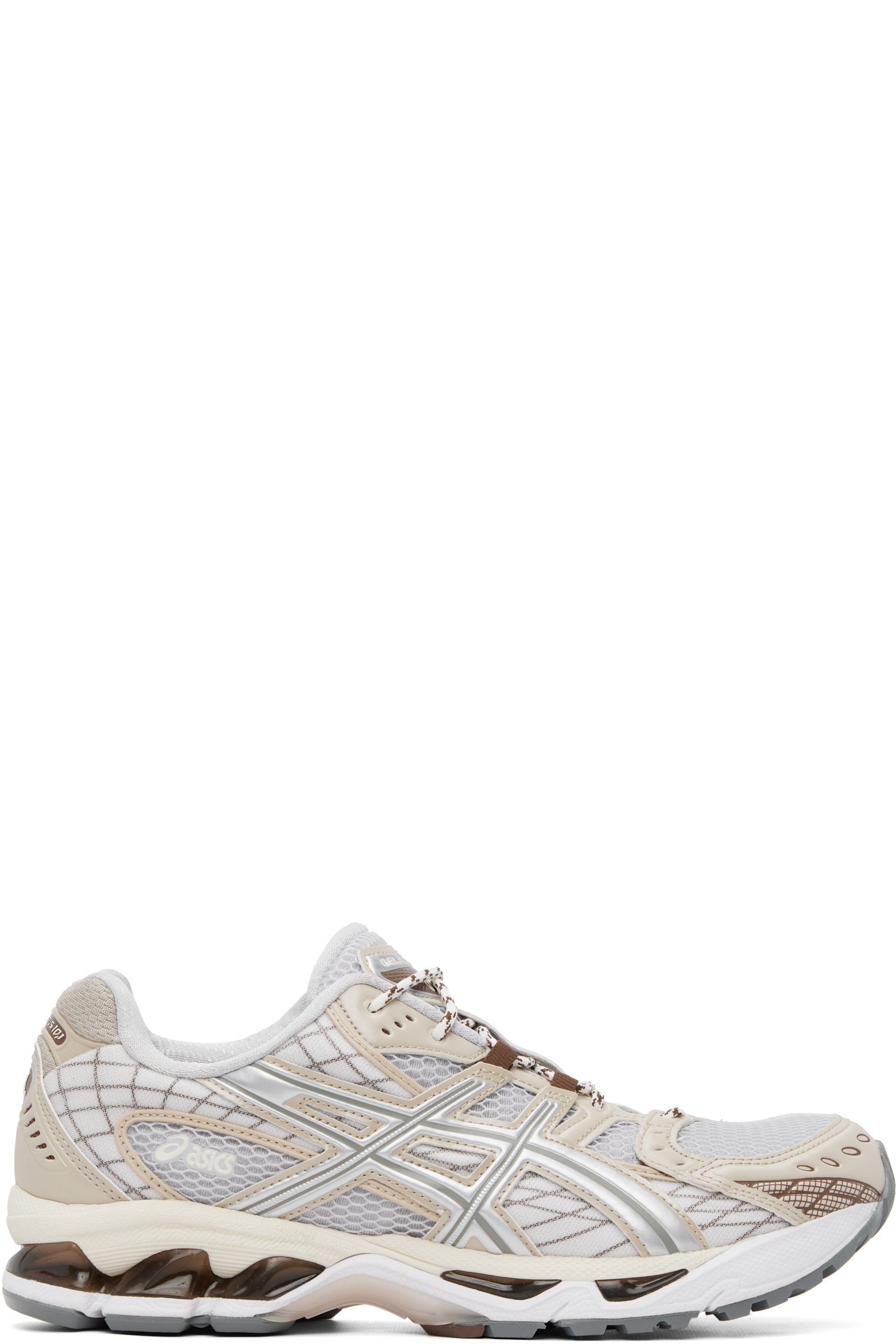 ASICS - Beige & Gray Gel-Nimbus 10.1 Sneakers