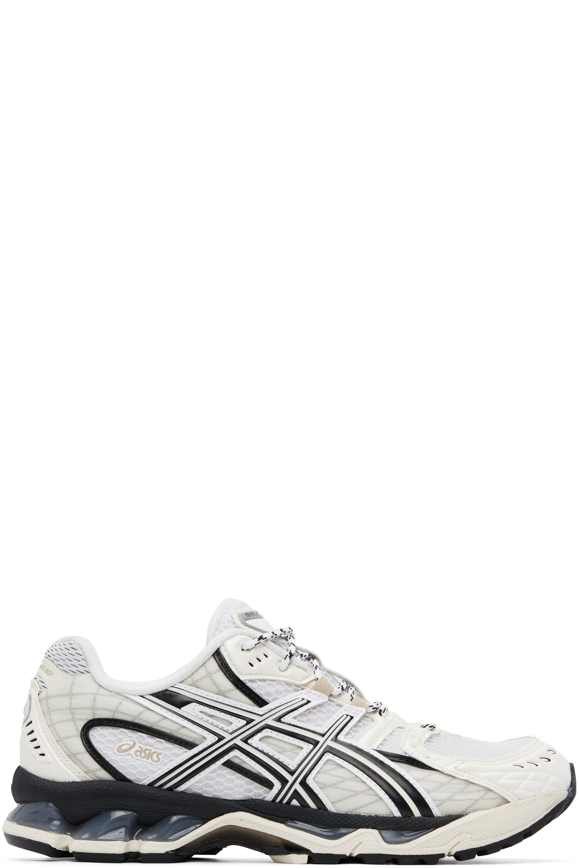 ASICS - Off-White & Navy Gel-Nimbus 10.1 Sneakers