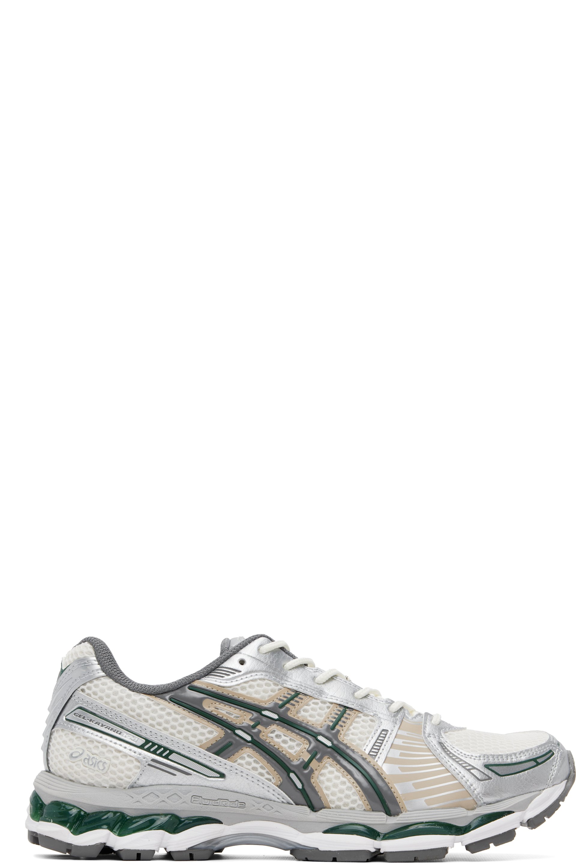 ASICS - Off-White & Gray Gel-Kayano 12.1 Sneakers