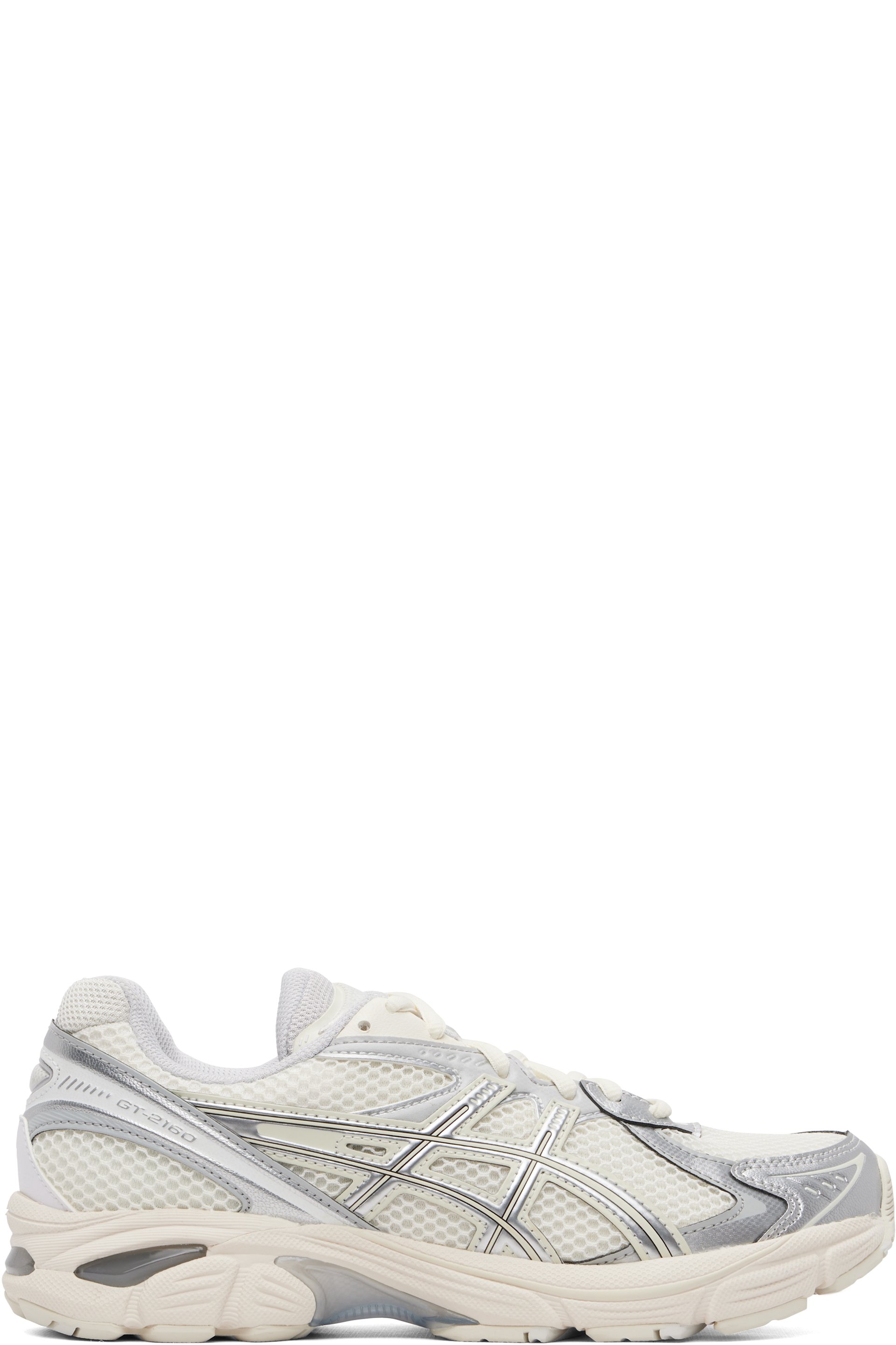 ASICS - White & Silver GT-2160 Sneakers