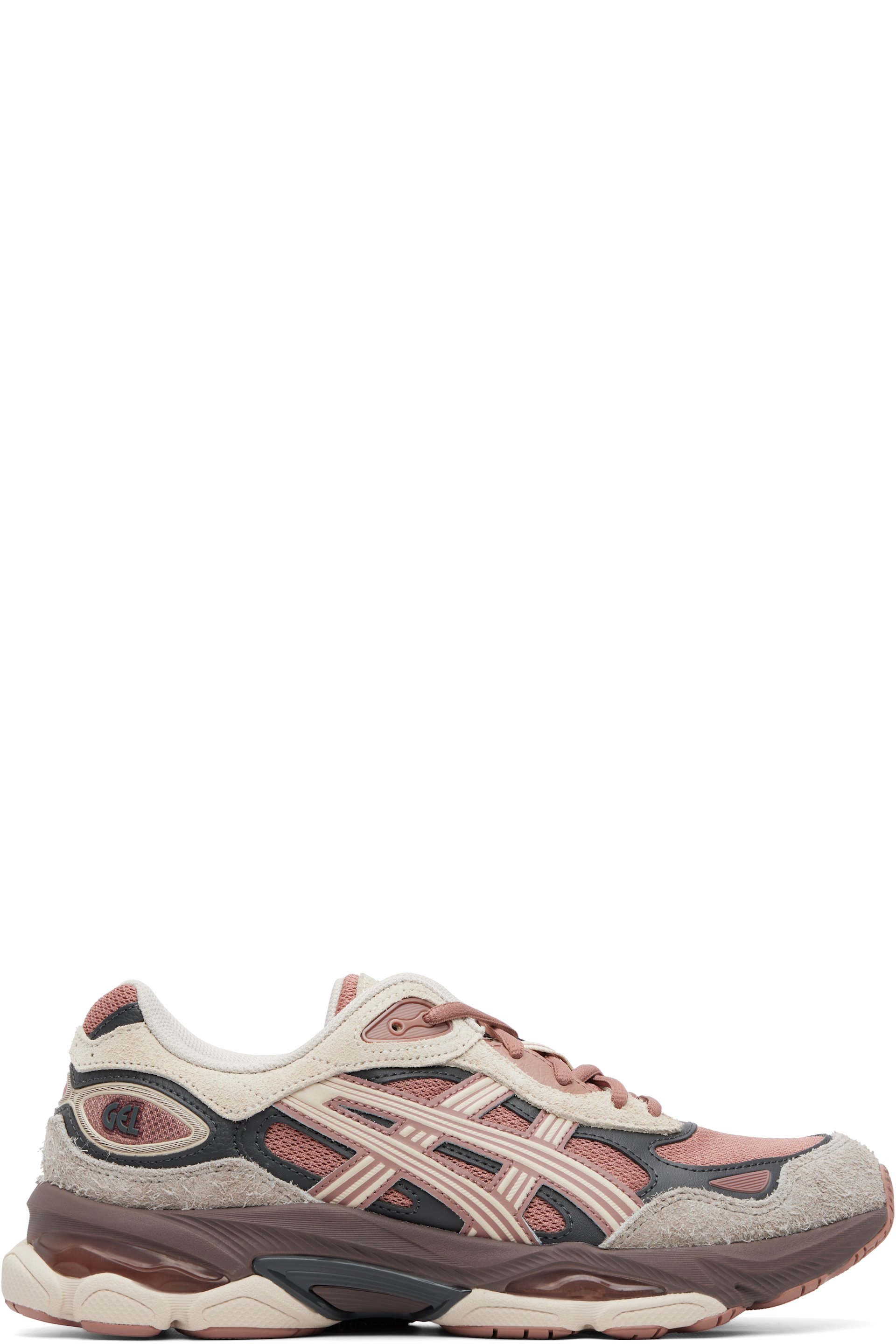 ASICS - Pink & Off-White Gel-NYC 2.0 Sneakers