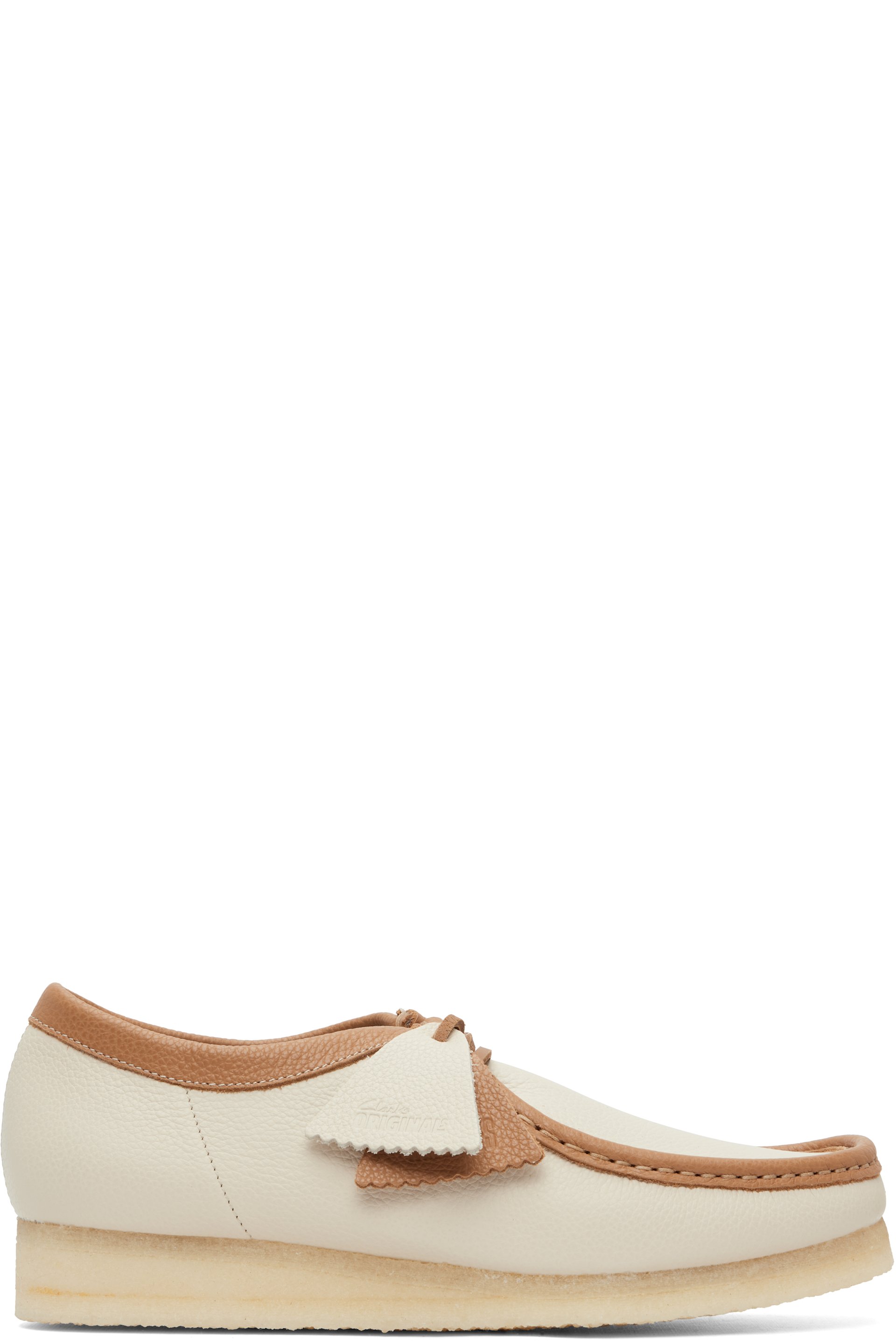 Clarks Originals - White Wallabee Derbys