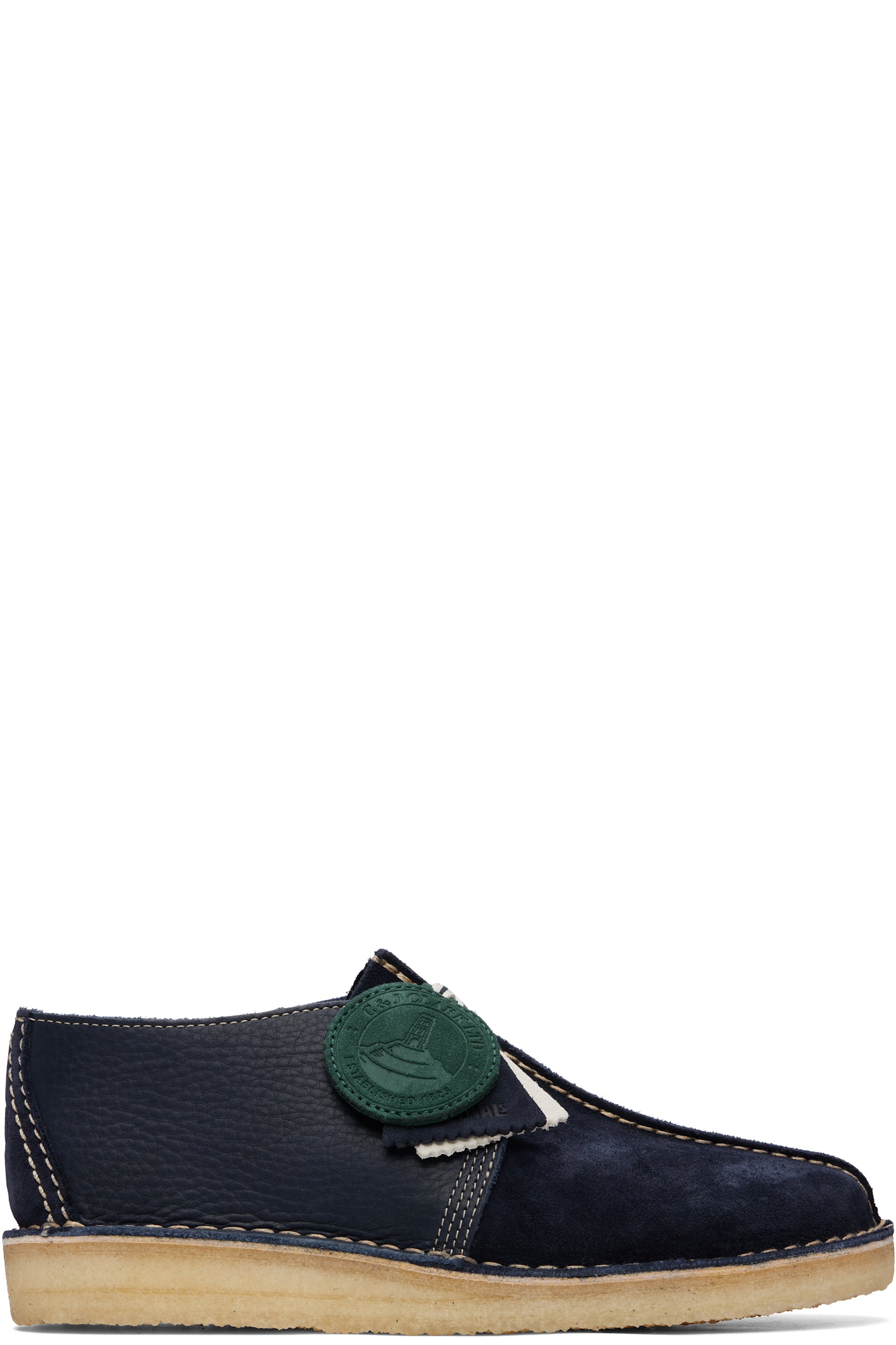 Clarks Originals - Navy Desert Trek Derbys