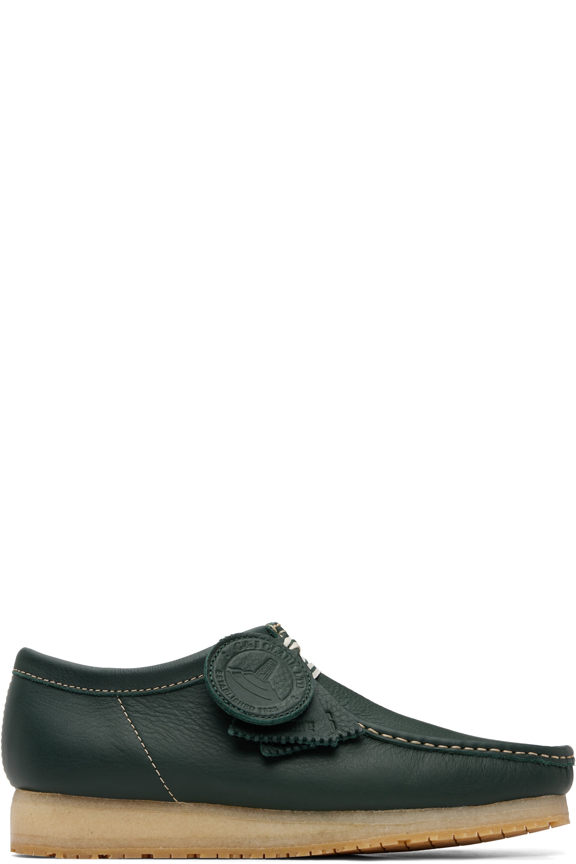 Clarks Originals - Green Wallabee RB Derbys