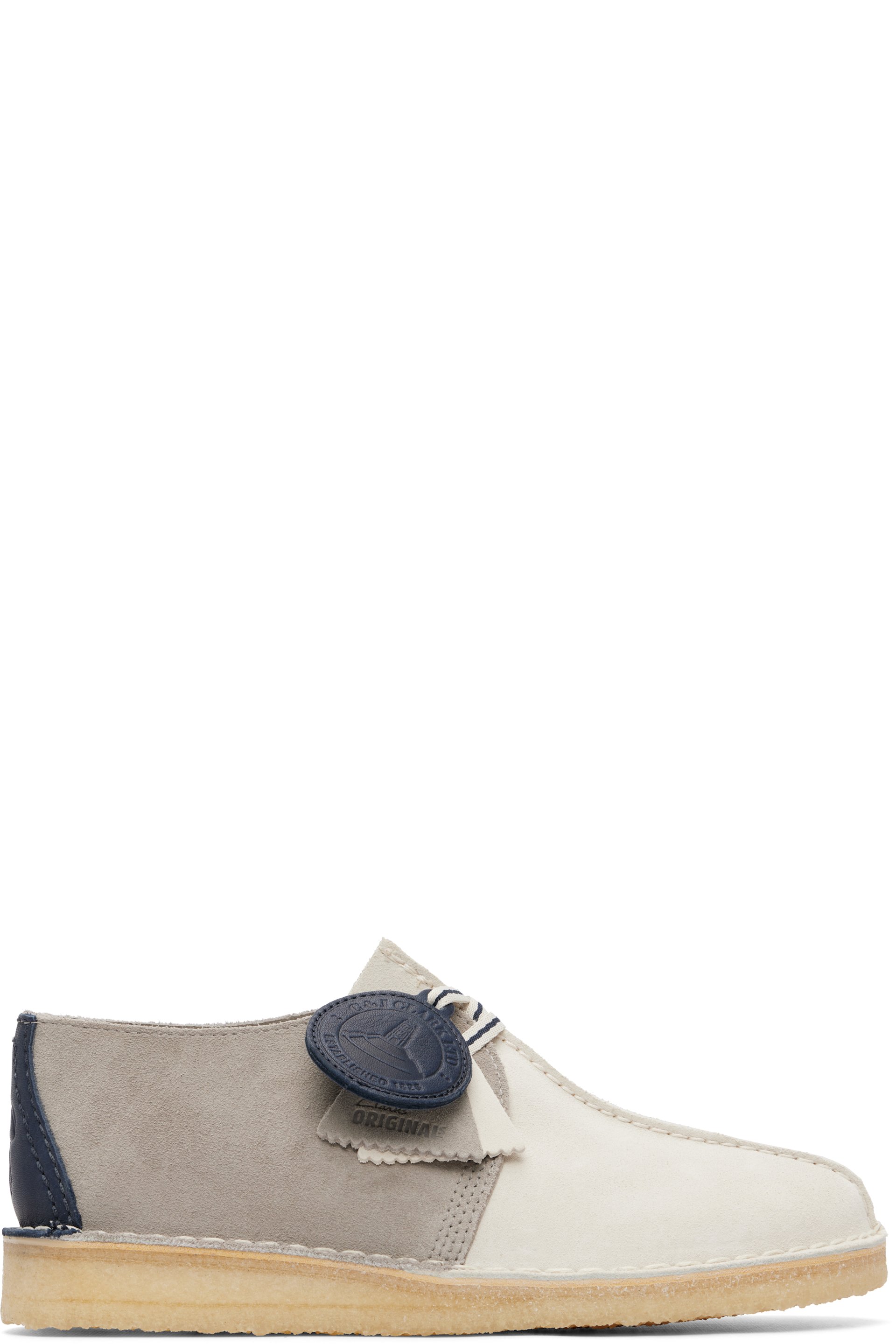 Clarks Originals - Gray Desert Trek Derbys