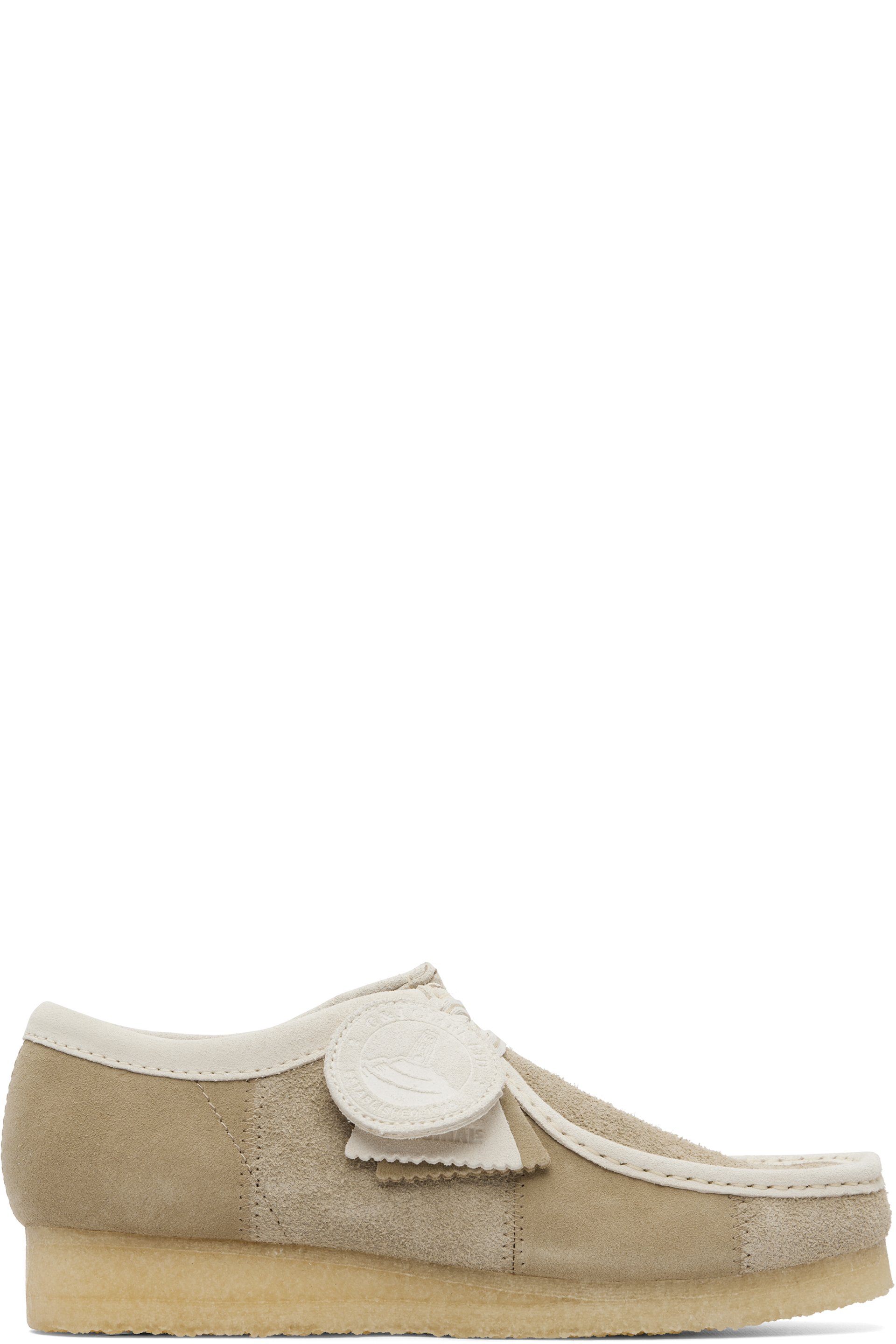 Clarks Originals - Beige Wallabee Derbys