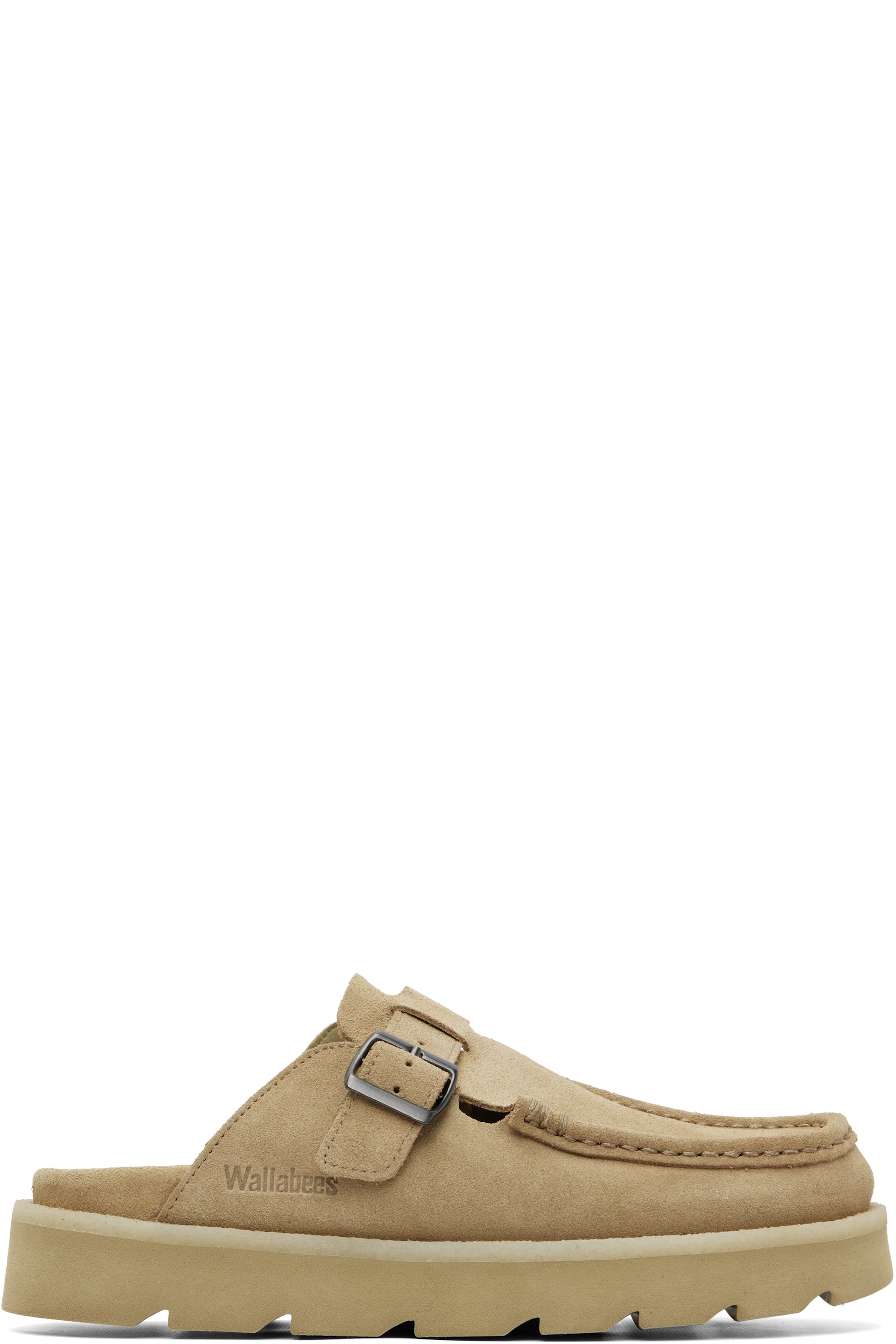 Clarks Originals - Beige Meare Moc Slip-on Loafers