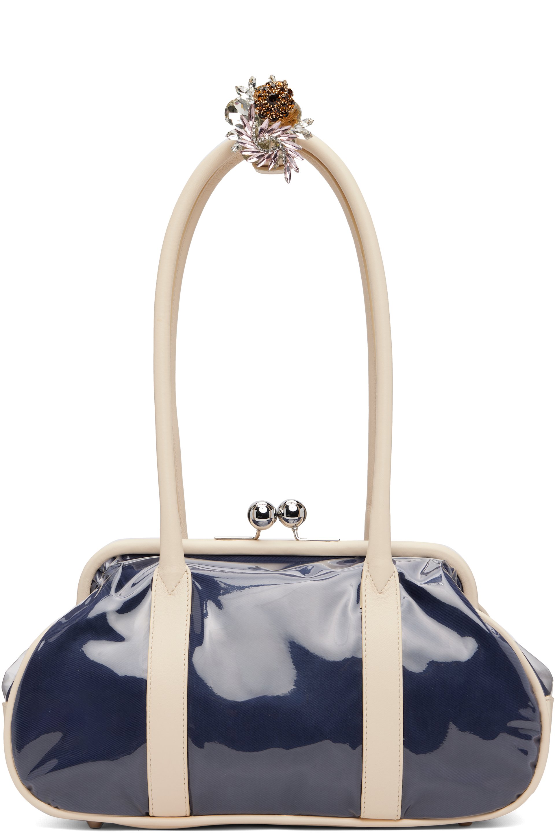 ALL-IN - Sac Bette bleu marine et blanc cassé