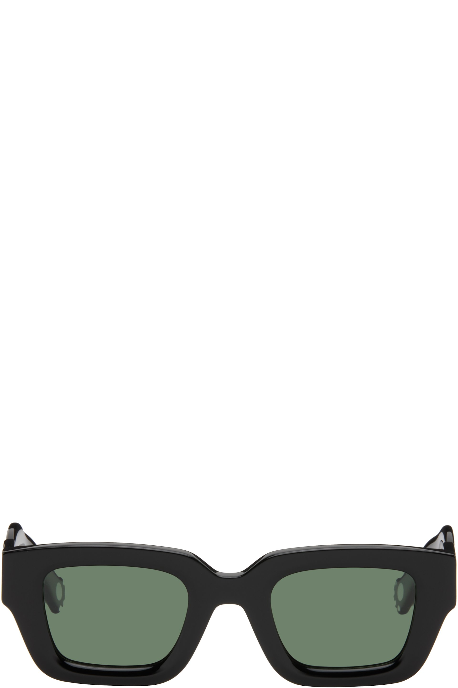 Charles Jeffrey LOVERBOY - Lunettes de soleil Topsy Turvy noires