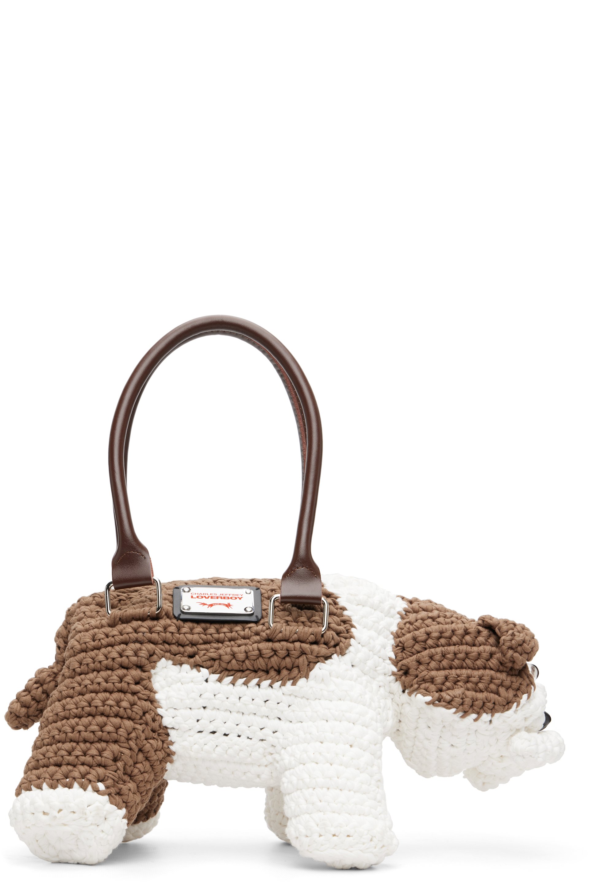 Charles Jeffrey LOVERBOY - Sac Bulldog blanc et brun
