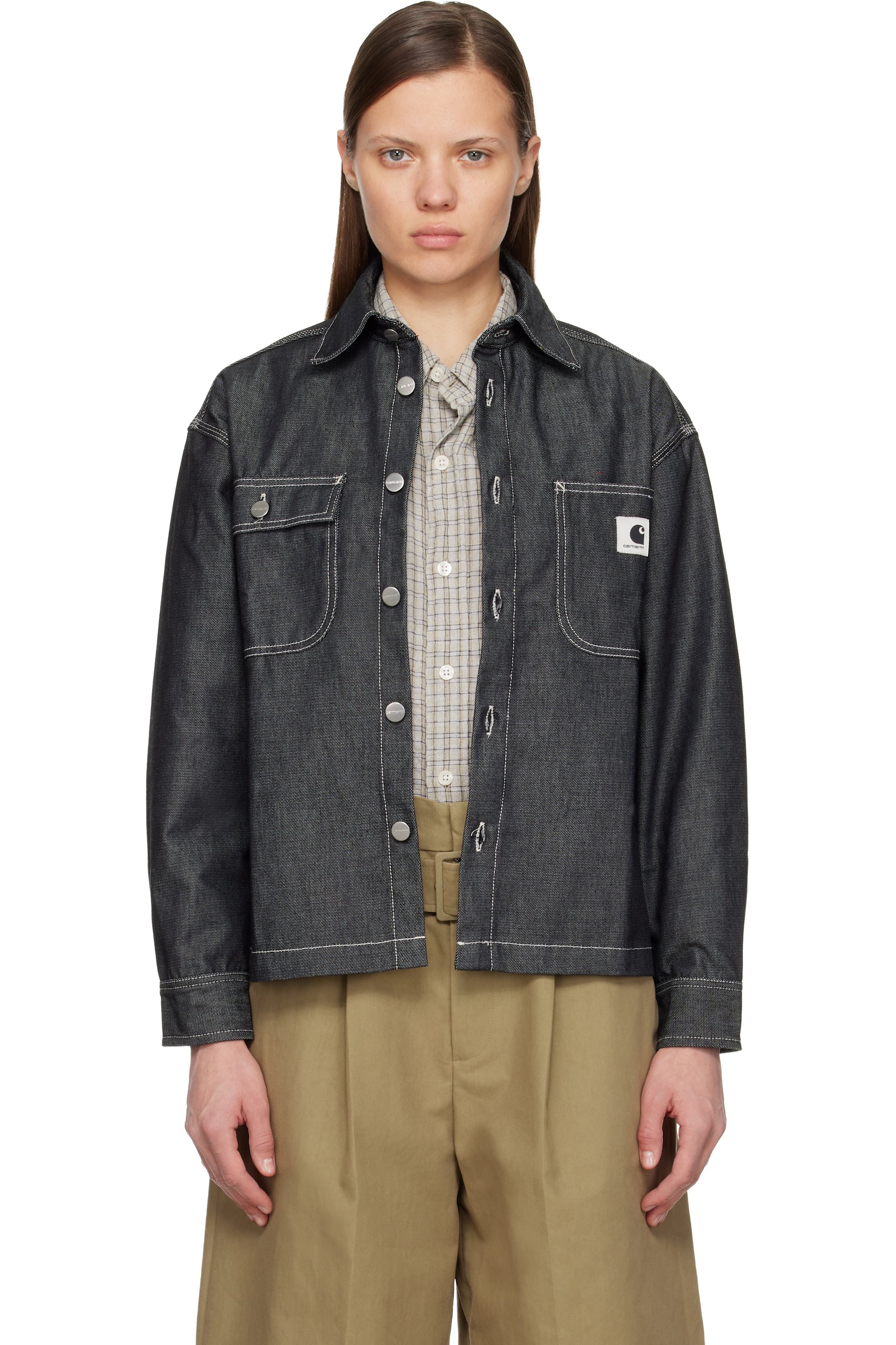 Carhartt Work In Progress - Gray Louis Denim Jacket