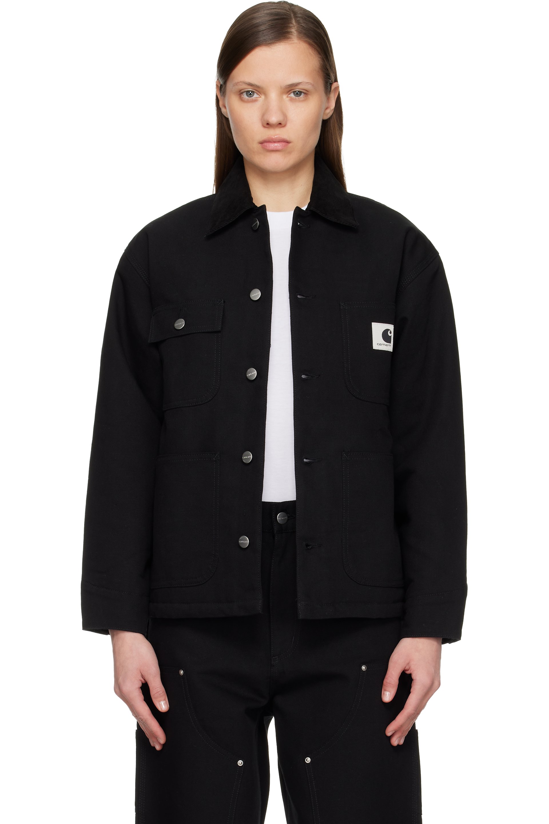 Carhartt Work In Progress - Blouson ouvrier OG Michigan noir
