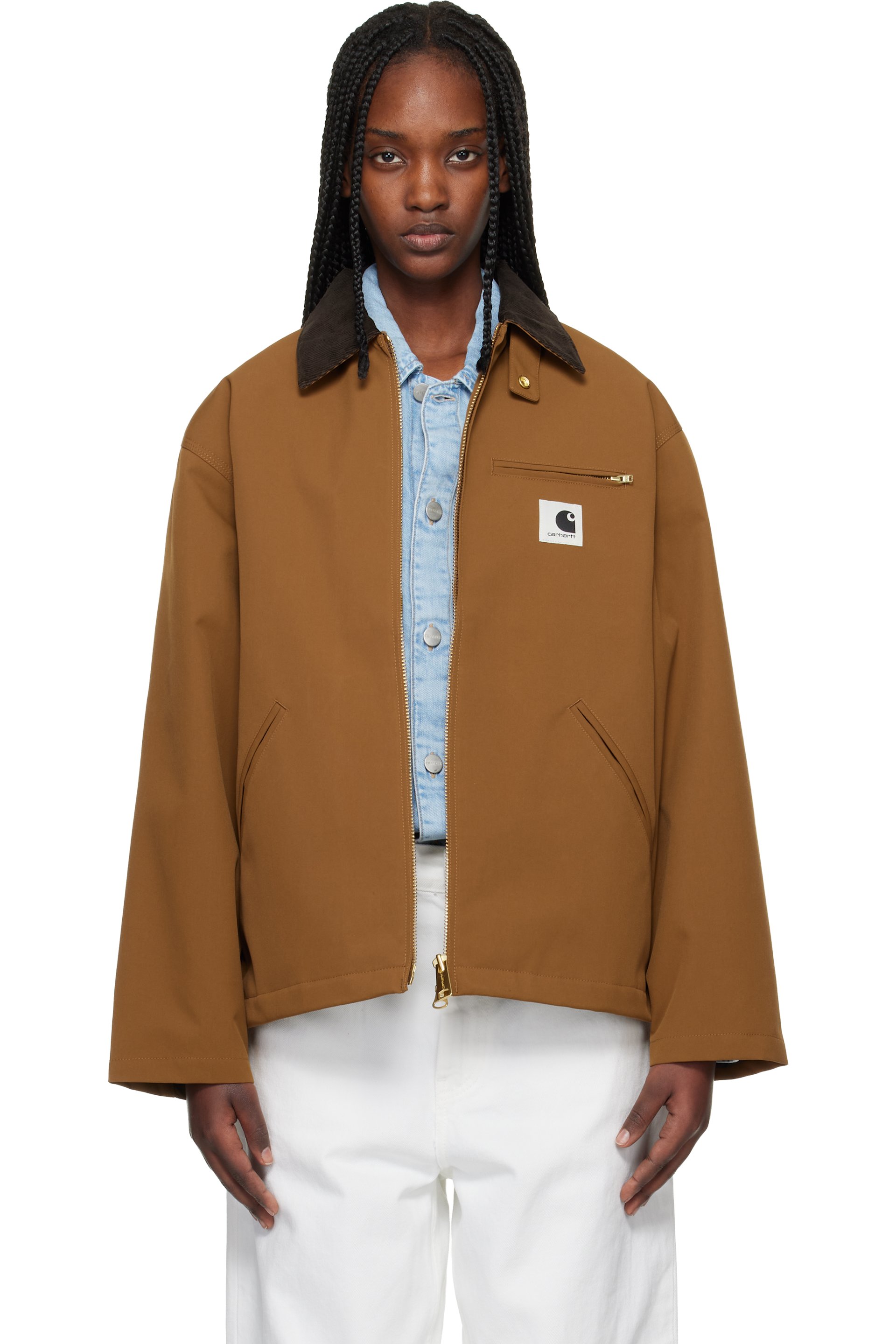 Carhartt Work In Progress - Blouson Clark brun